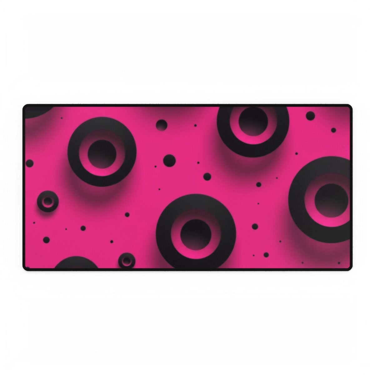 PICAPPO Pink Pop Bubble Desk Mat Pad Large Desk Mat for Gaming and Office, for Professionals and Students