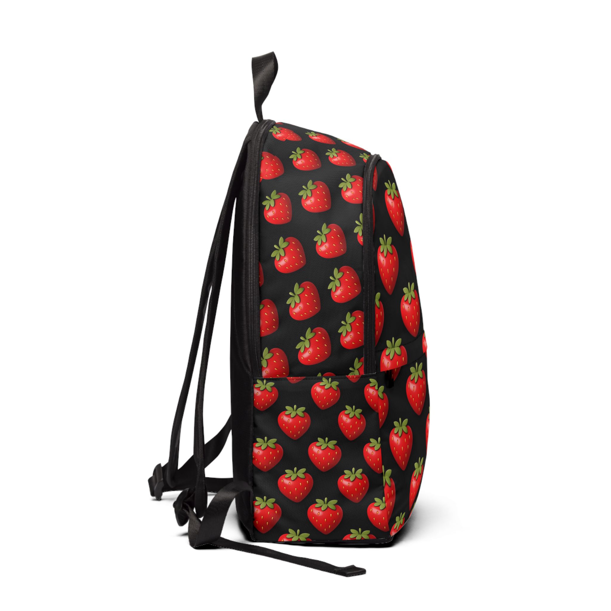 PICAPPO Laptop Travel Backpack for School — Strawberry Pattern Backpack Durable, Lightweight Bag - Image 2