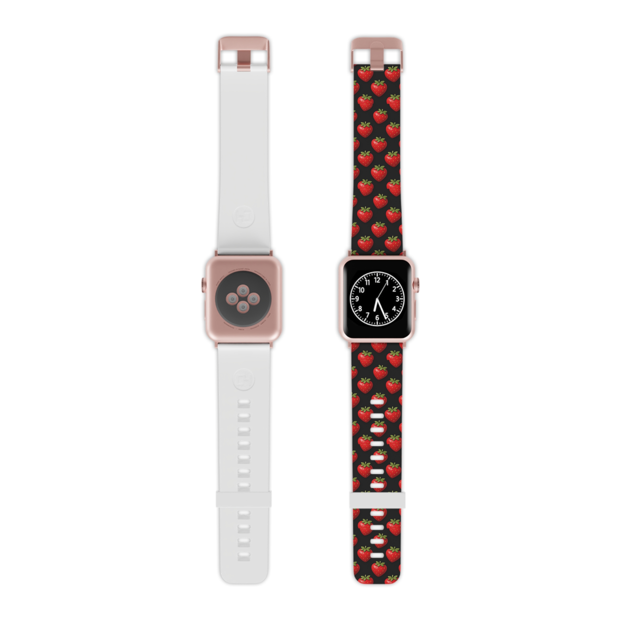 PICAPPO Band For Apple Watch Red Strawberry Pattern for All-Day Balance - Image 4