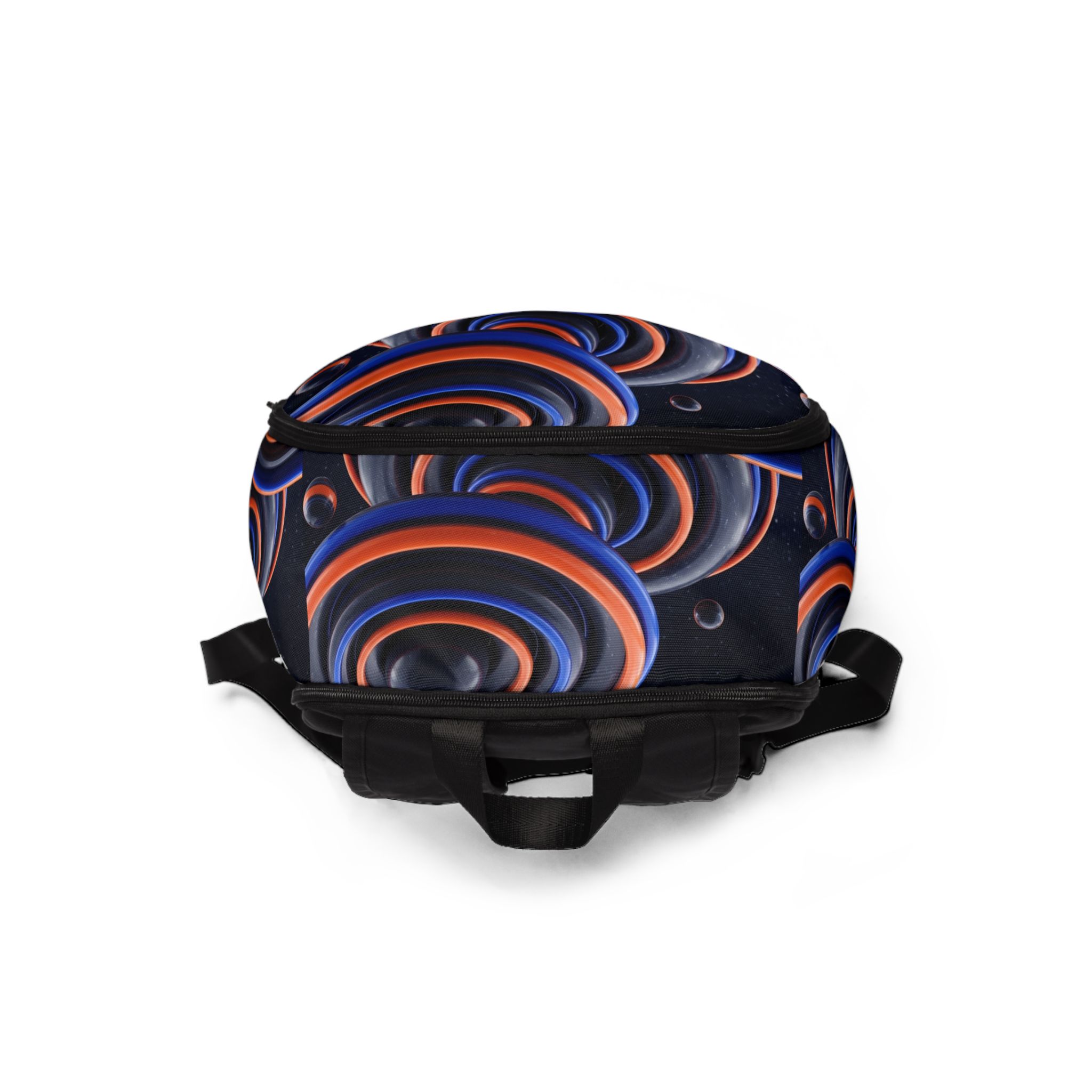 PICAPPO Laptop Travel Backpack for School Neon Swirl Student Backpack with Ergonomic Design and Lightweight, Protective Bag - Image 4