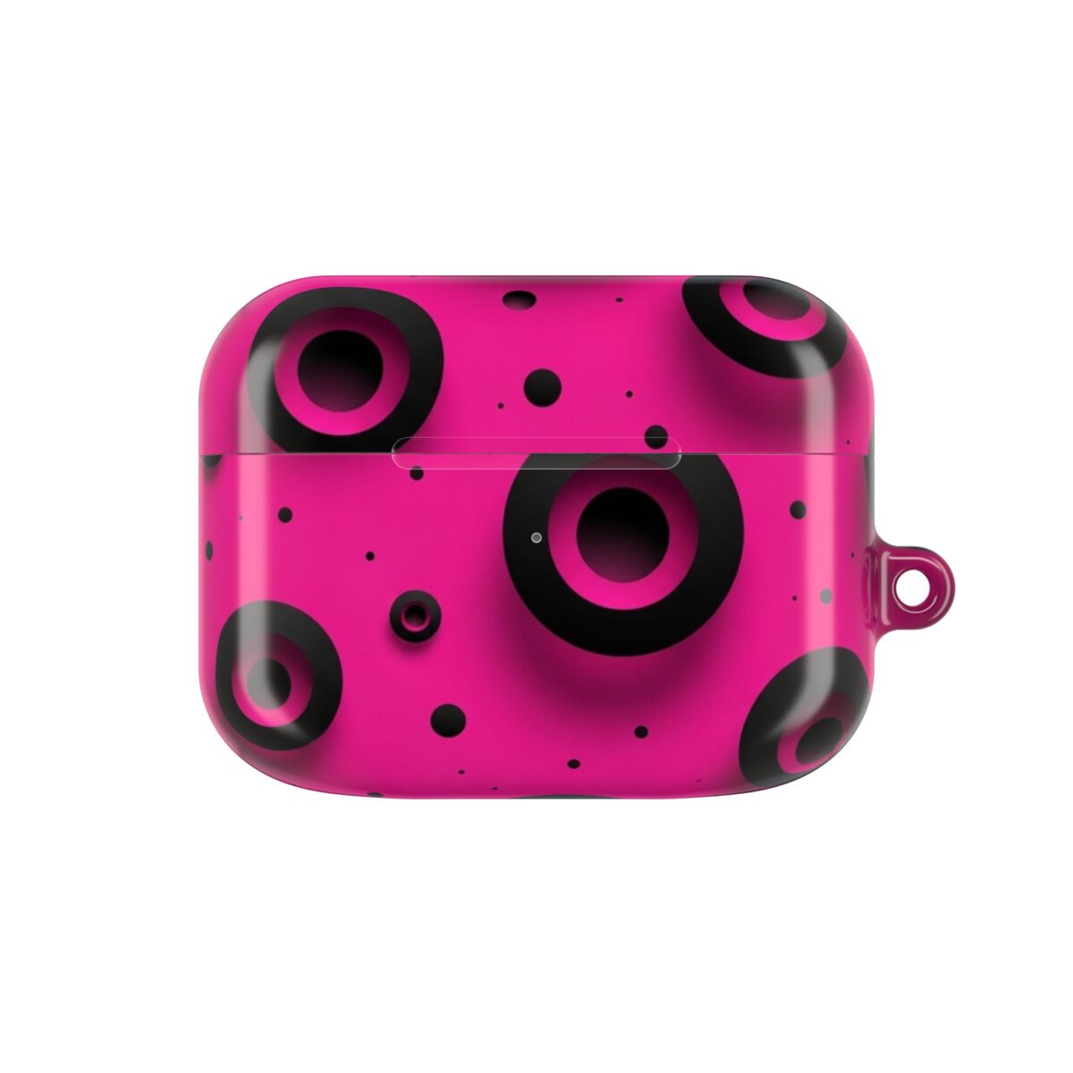 PICAPPO Pink Retro Dot AirPods Pro Case — Reliable Protective Cover for Office and Remote Work