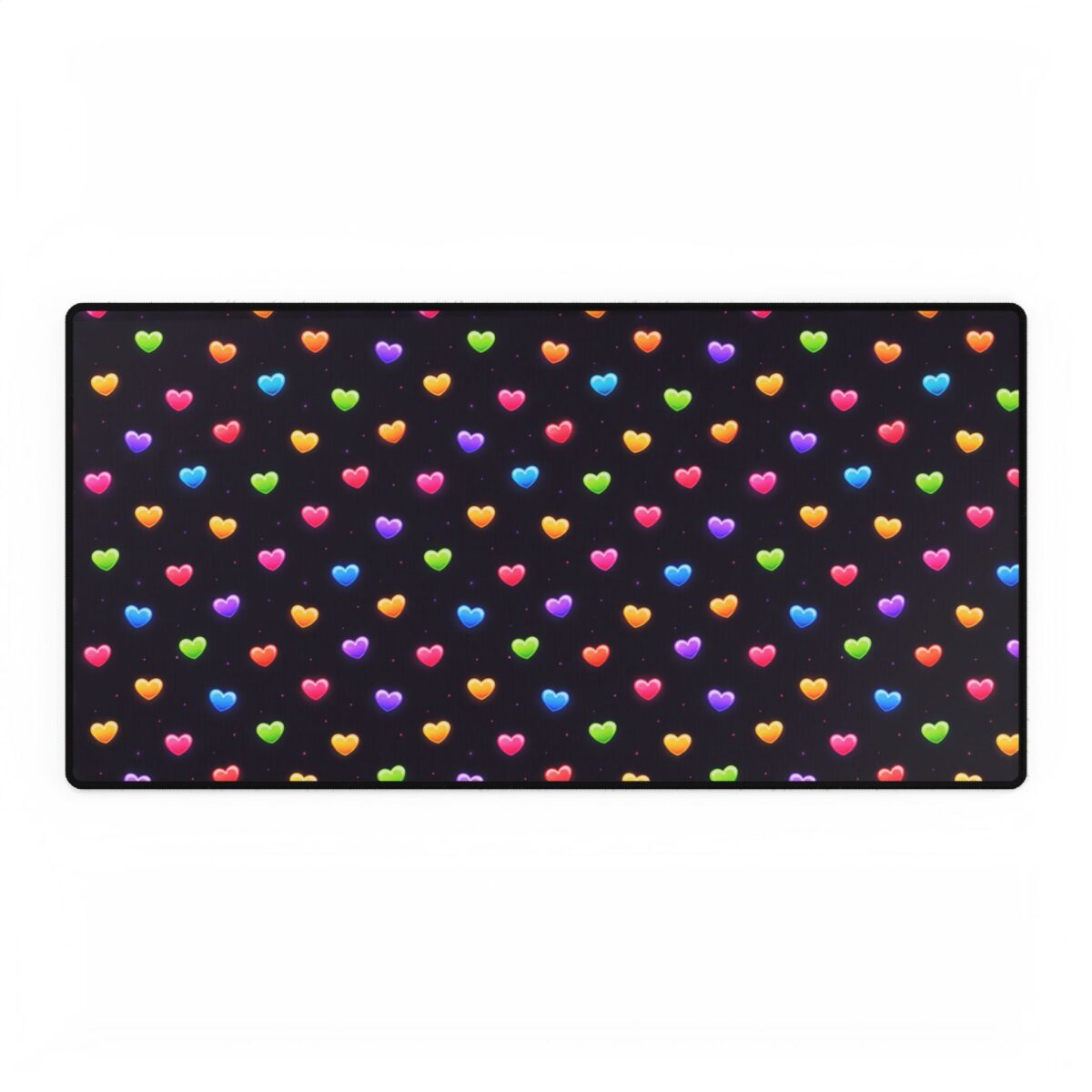 PICAPPO Desk Mat Pad Large Keyboard Love Heart Desk Mat for Office Tasks, Stable Base for Daily Productivity