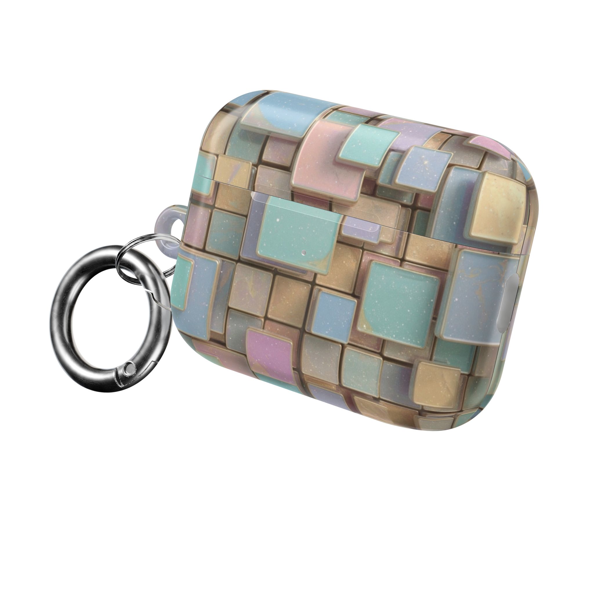 PICAPPO Pastel Geometric AirPods Pro Case — Chic and Protective Case for Home and Office - Image 7