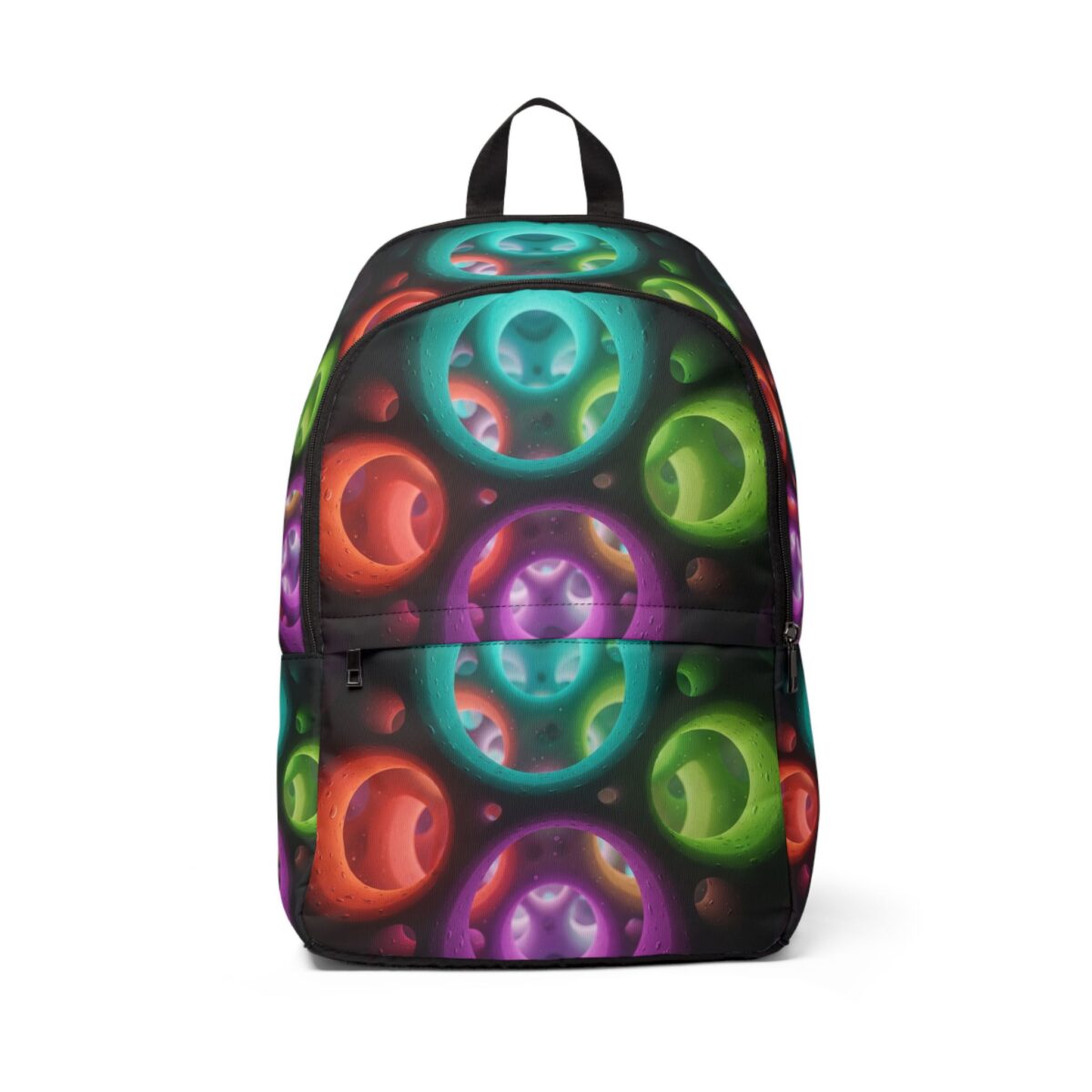 PICAPPO Laptop Travel Backpack for School Neon Bubble Student-Purpose Backpack Durable and Water-Resistant Bag