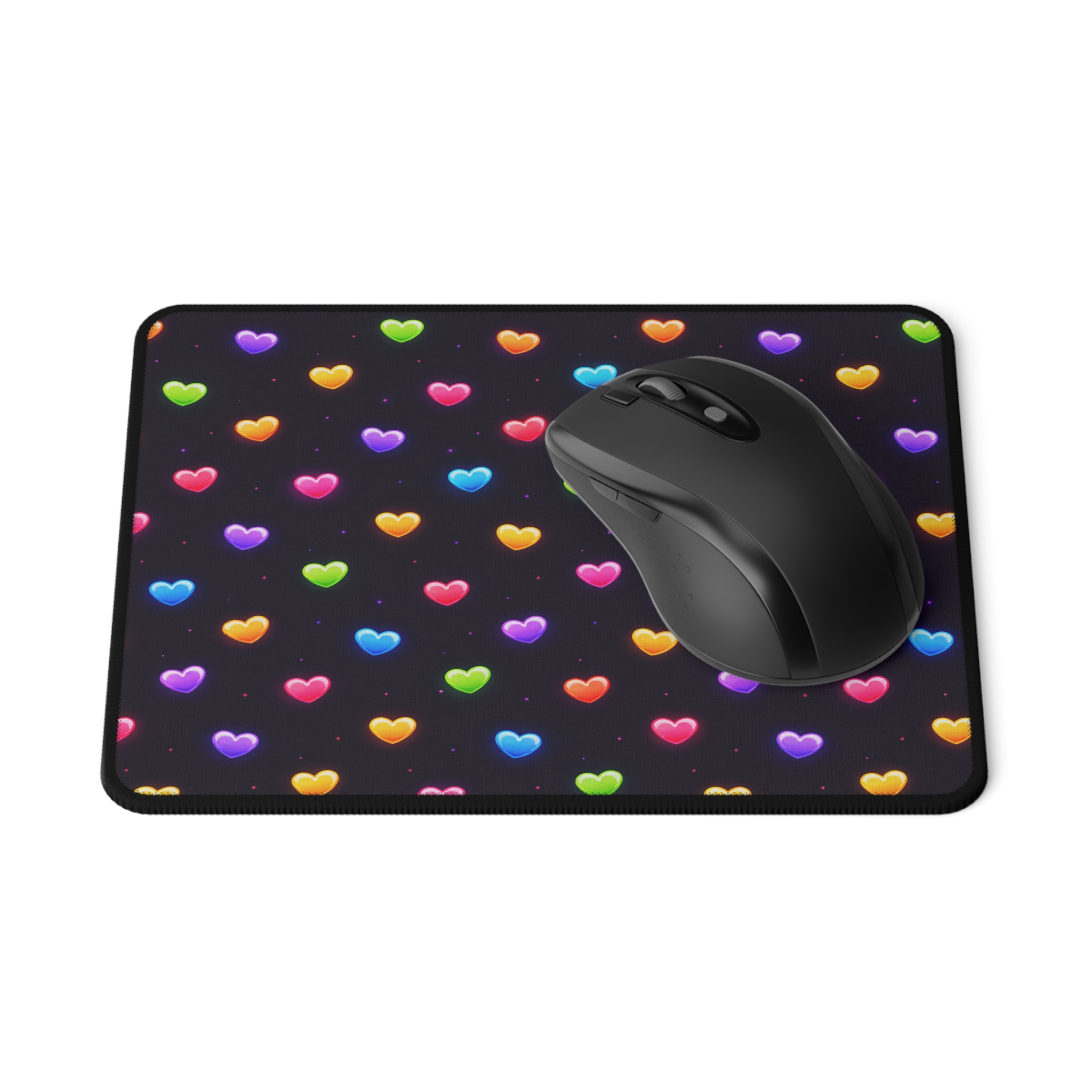 PICAPPO Gaming Mouse Pad Desk Mat Love Heart Pattern for Focused Workspaces, Large Non-Slip Surface - Image 3