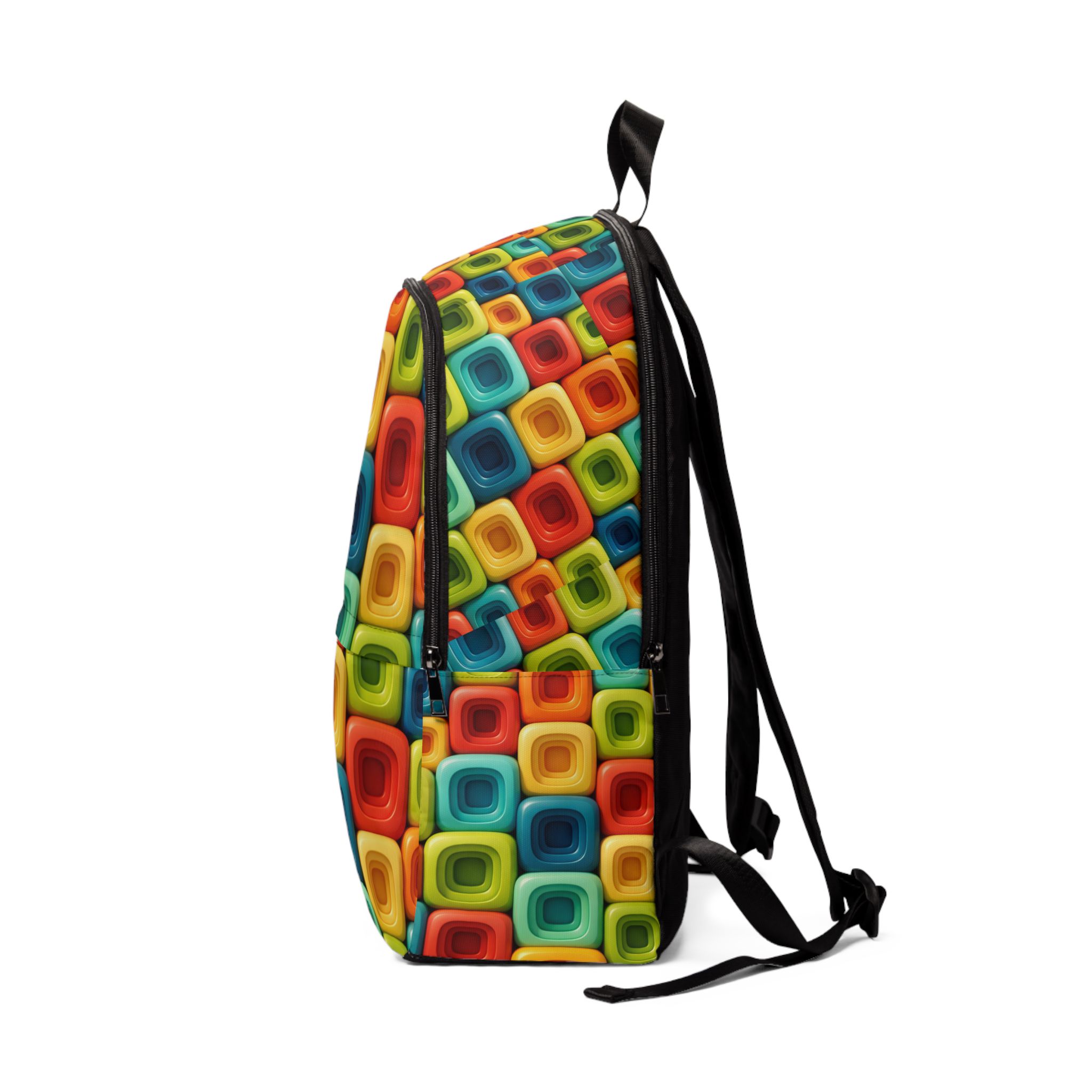 PICAPPO Laptop Travel Backpack for School — Colorblock Student Backpack Sleek, Lightweight, Water-Resistant Bag - Image 3