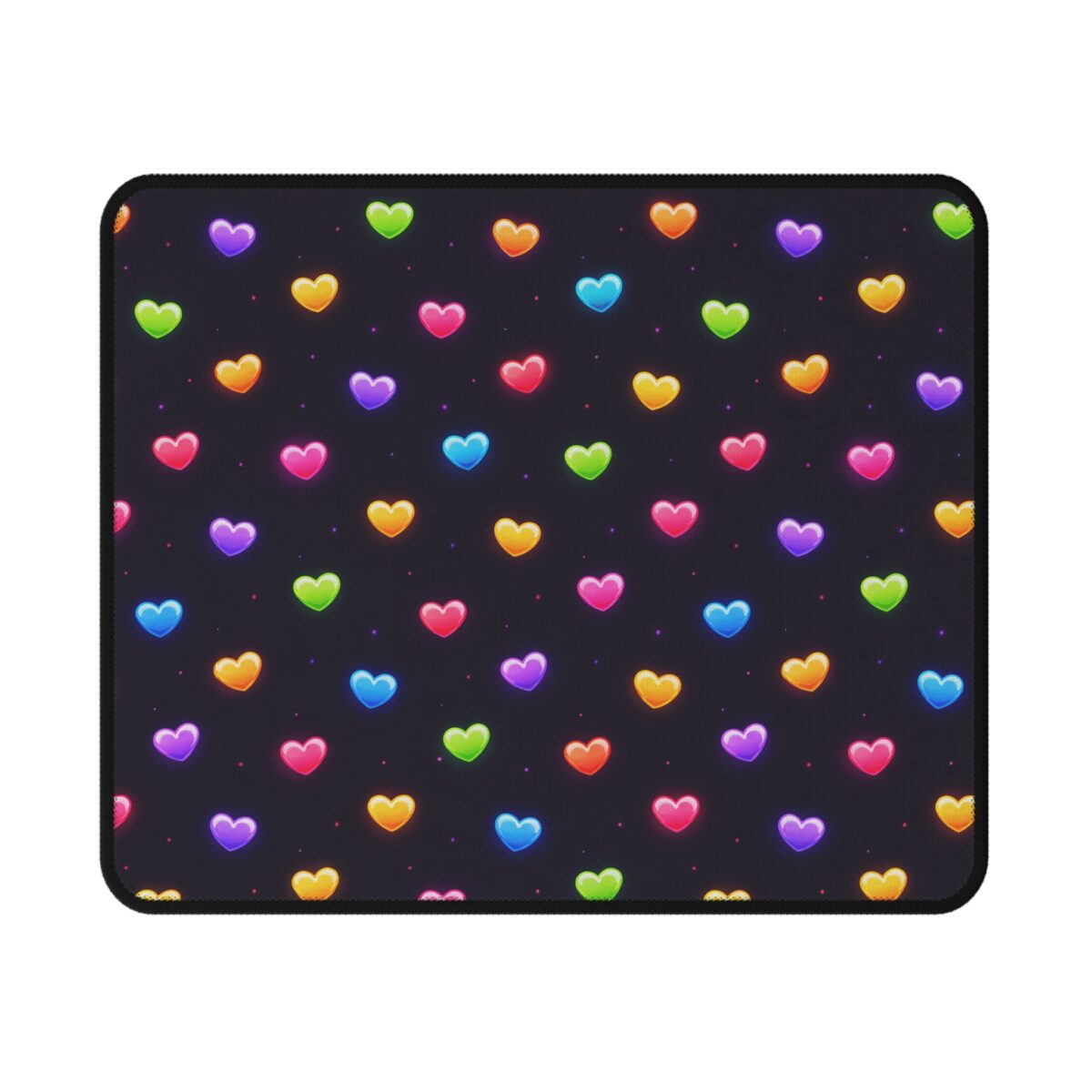 PICAPPO Gaming Mouse Pad Desk Mat Love Heart Pattern for Focused Workspaces, Large Non-Slip Surface