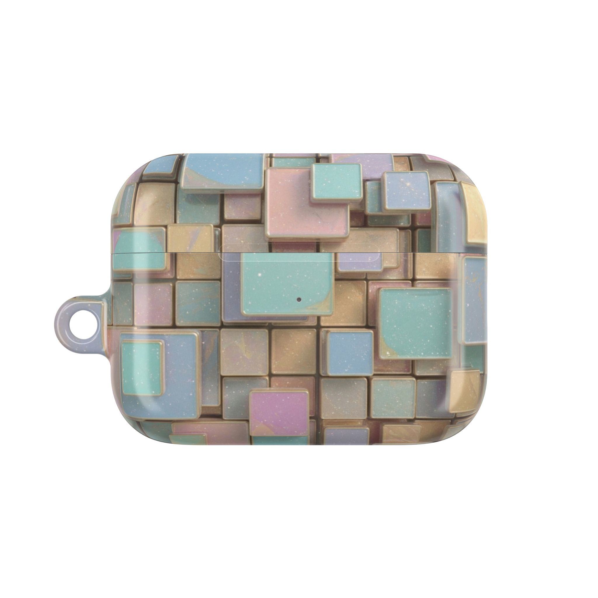 PICAPPO Pastel Geometric AirPods Pro Case — Chic and Protective Case for Home and Office - Image 5