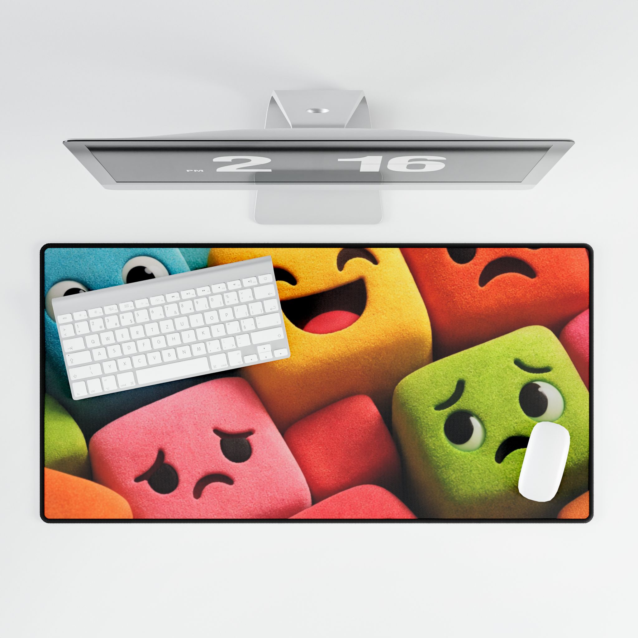 PICAPPO Desk Mat Pad Large Desk Mat for Daily Workspaces, Subtle Comfort Desk Upgrade - Image 4