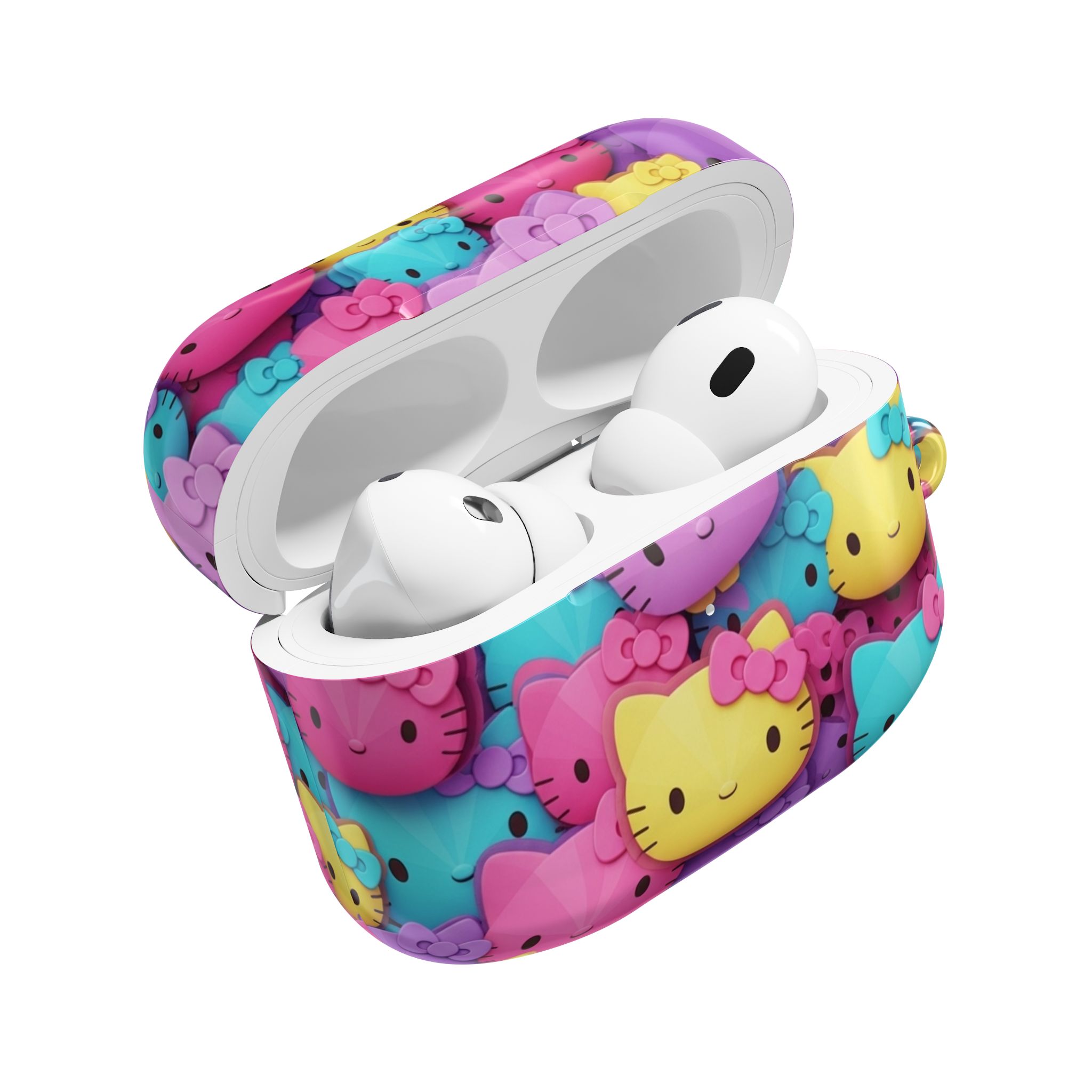 PICAPPO Hello Kawaii Kitty AirPods Pro Case — Confident Protective Case - Image 4