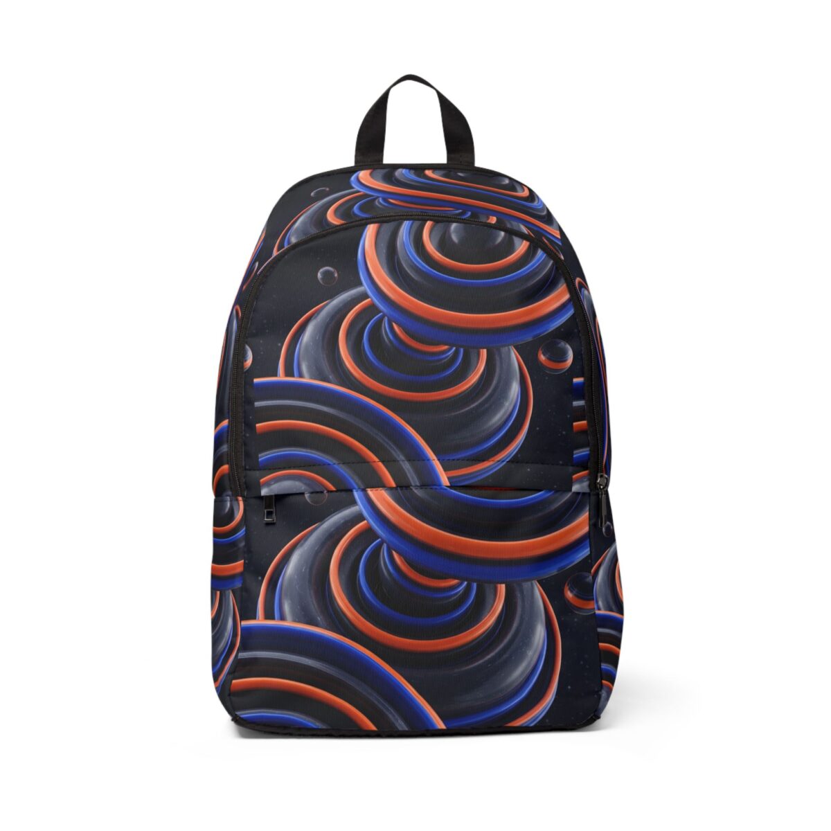 PICAPPO Laptop Travel Backpack for School Neon Swirl Student Backpack with Ergonomic Design and Lightweight, Protective Bag