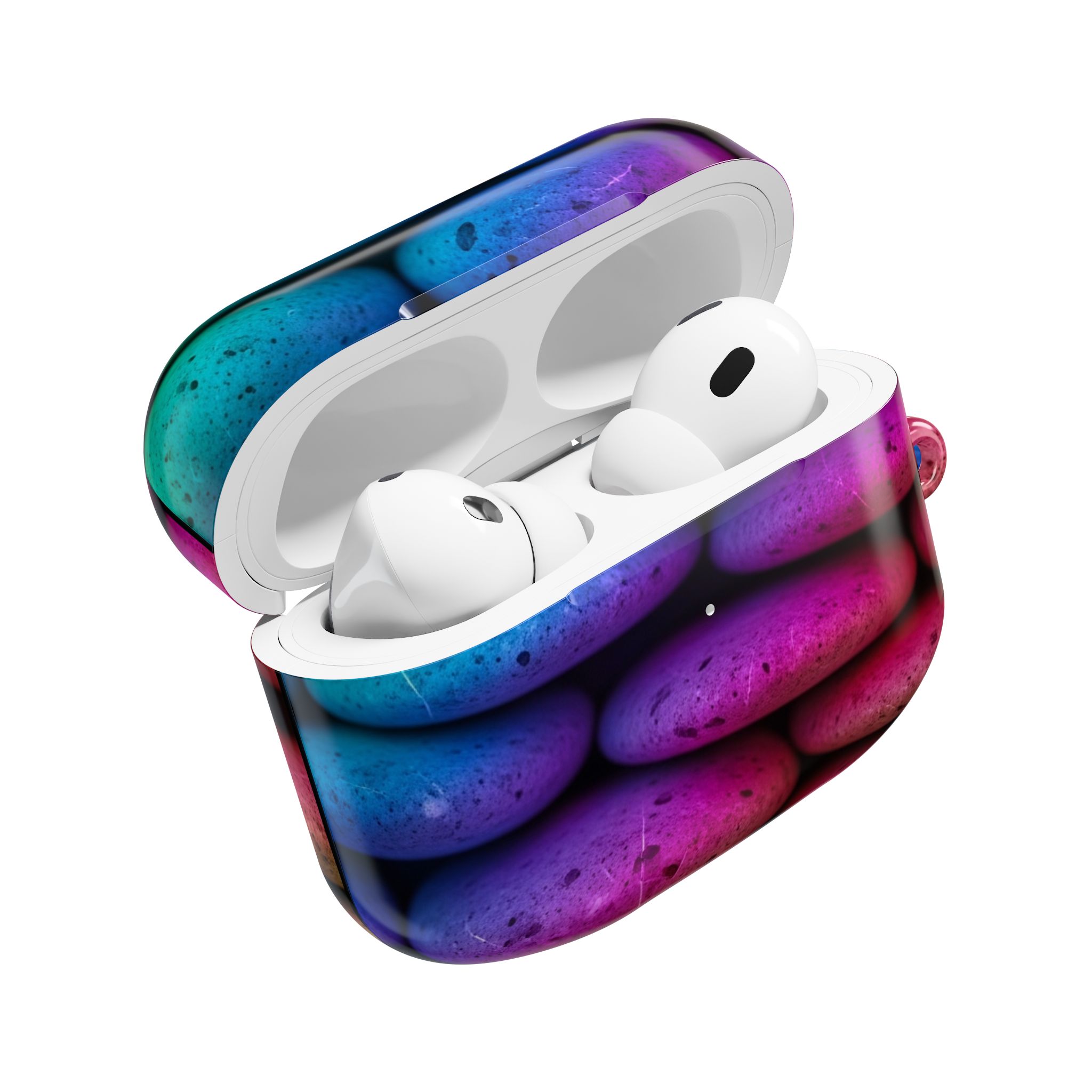 PICAPPO Colourful Pebbles AirPods Pro Case — Elegant Everyday Protective Case for Stylish Professionals - Image 4