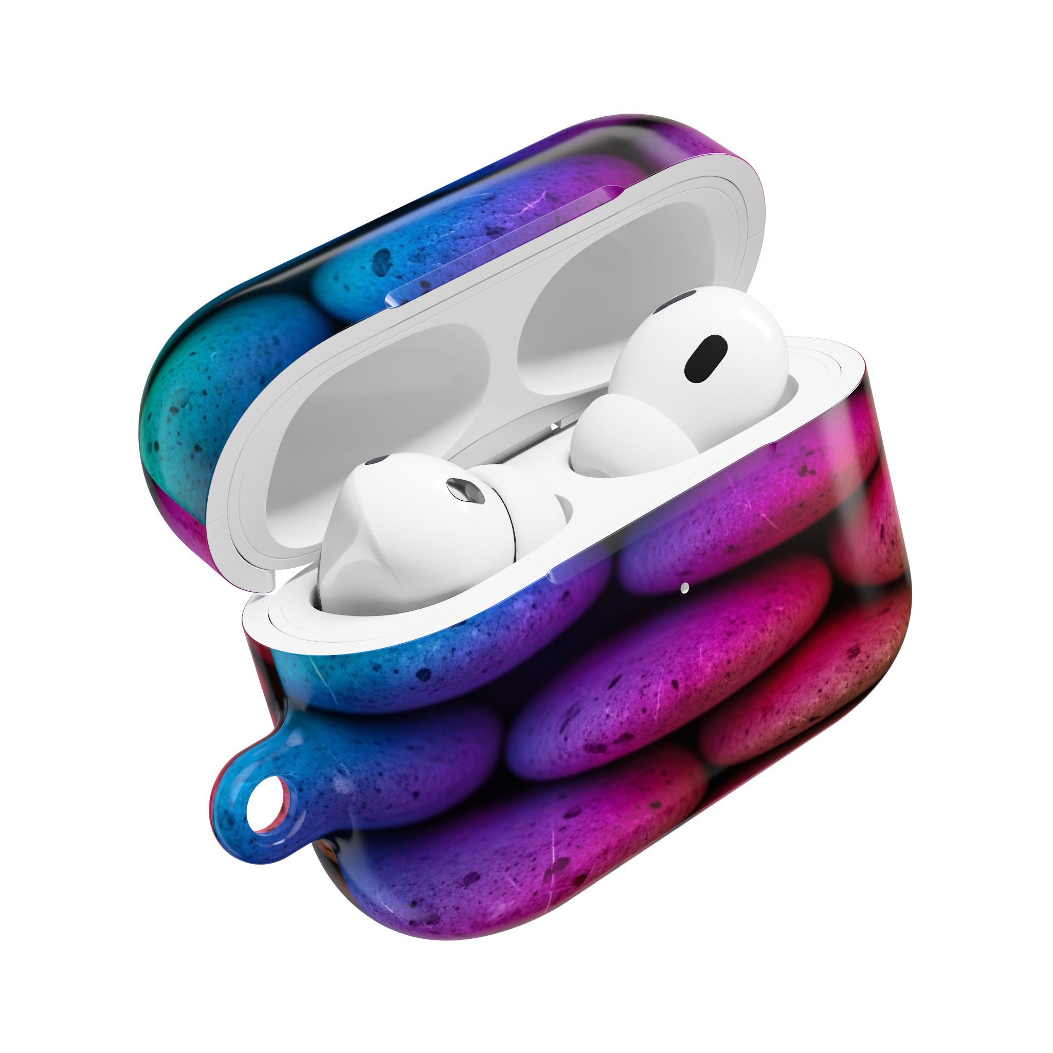 PICAPPO Colourful Pebbles AirPods Pro Case — Elegant Everyday Protective Case for Stylish Professionals - Image 8