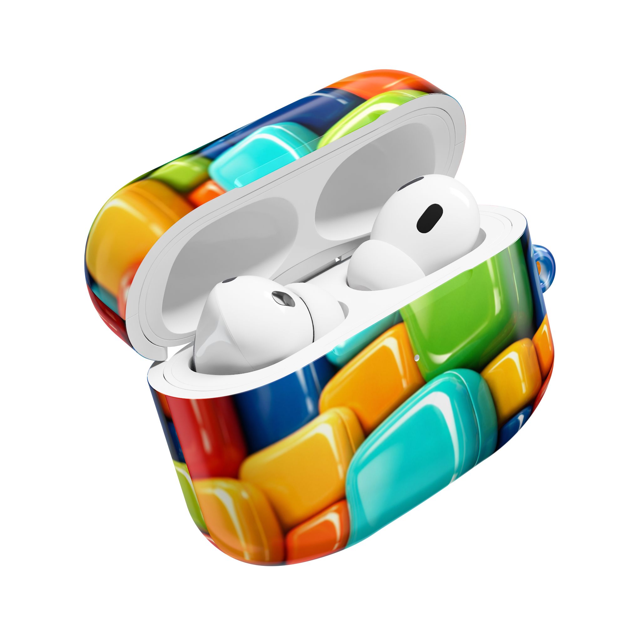 PICAPPO Durable AirPods Pro Protective Case Slim Wireless Earbuds Cover with Clip for Everyday Carry - Image 4