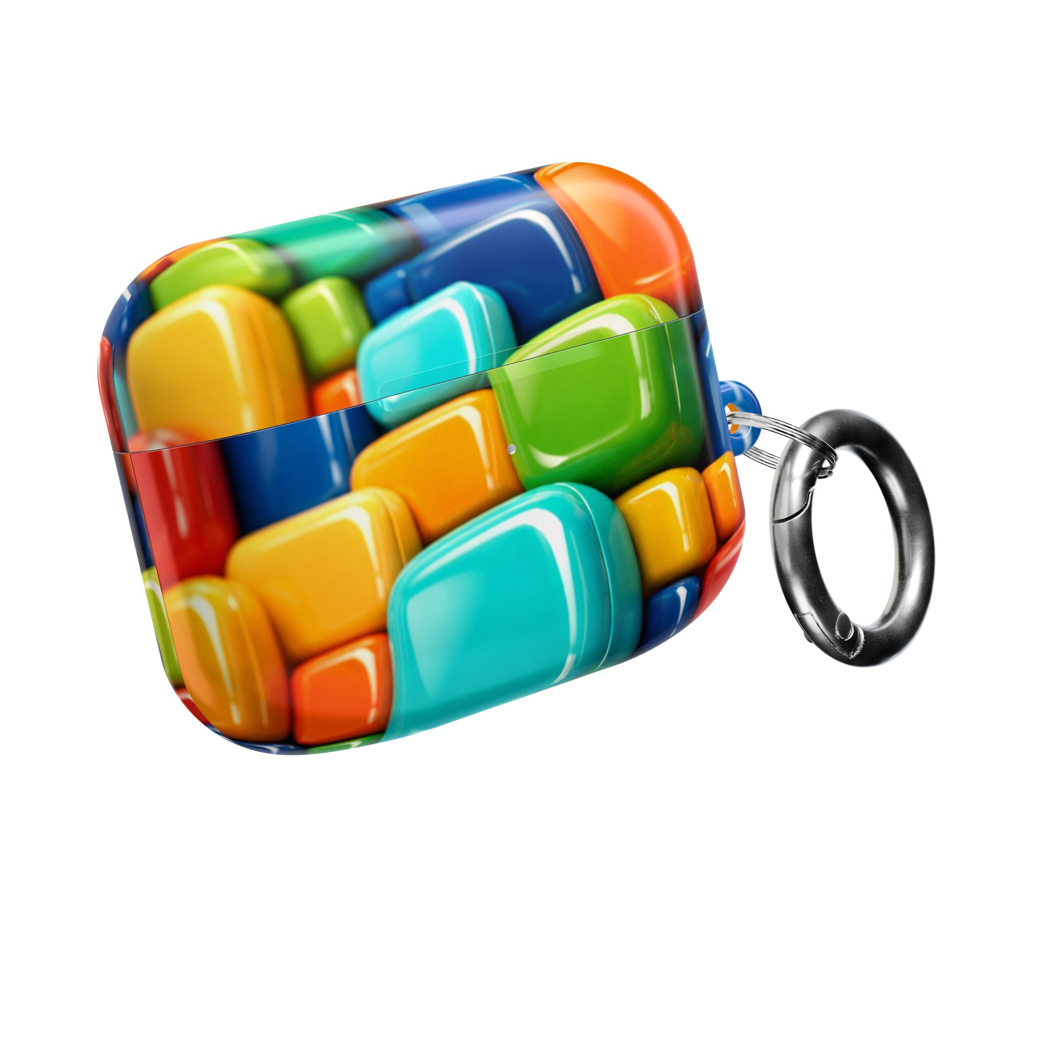 PICAPPO Durable AirPods Pro Protective Case Slim Wireless Earbuds Cover with Clip for Everyday Carry - Image 3