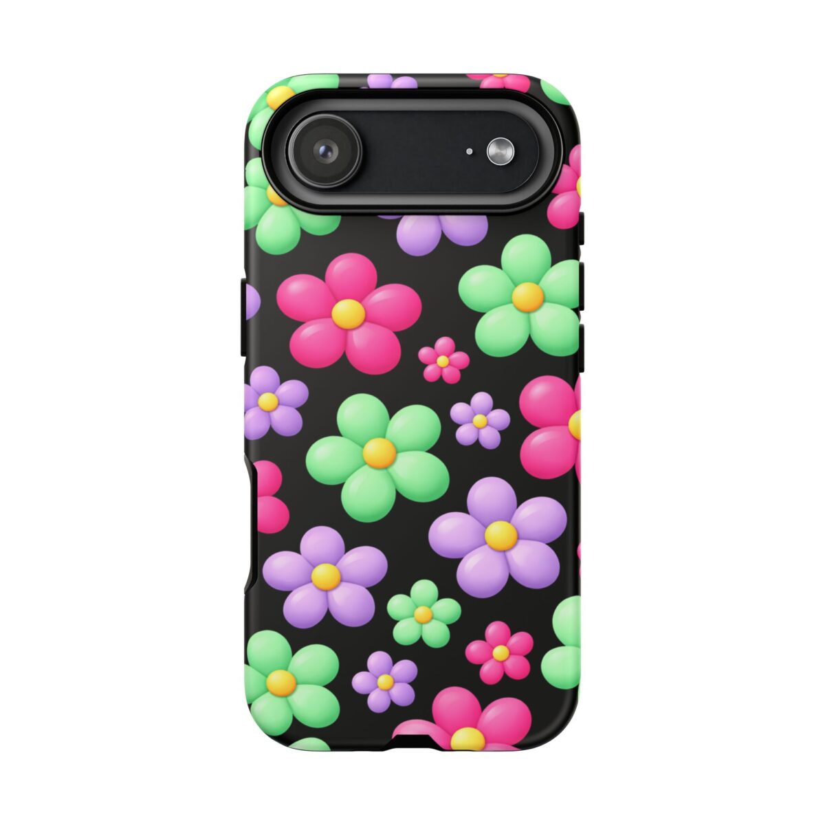 PICAPPO iPhone 17 Air Case Flower Bubble Pattern for Smart Upgrades Daily Use Lightweight Protection that Lasts