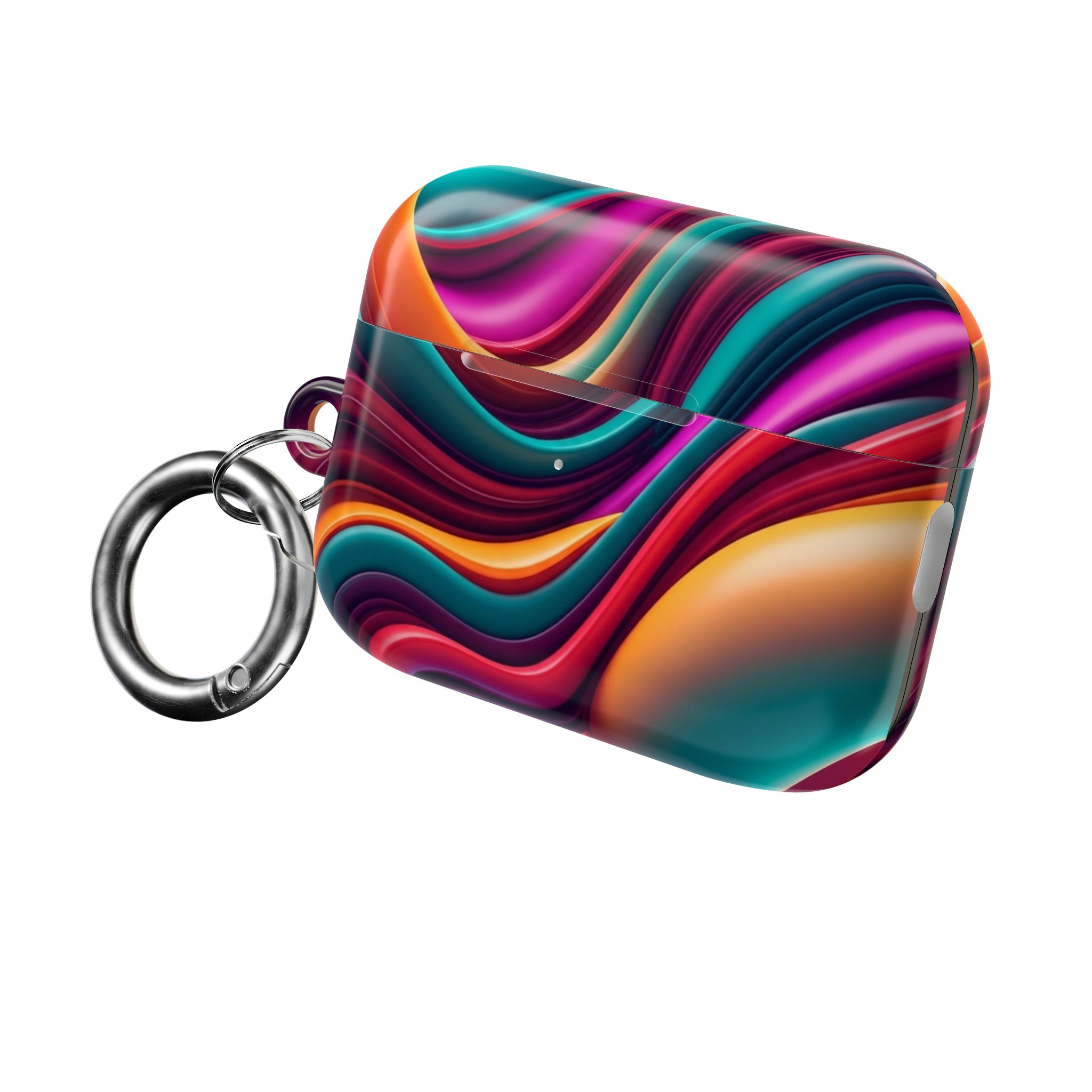 PICAPPO Vibrant Abstract AirPods Pro Case — Stylish Cover for Home, Office, and Travel - Image 7
