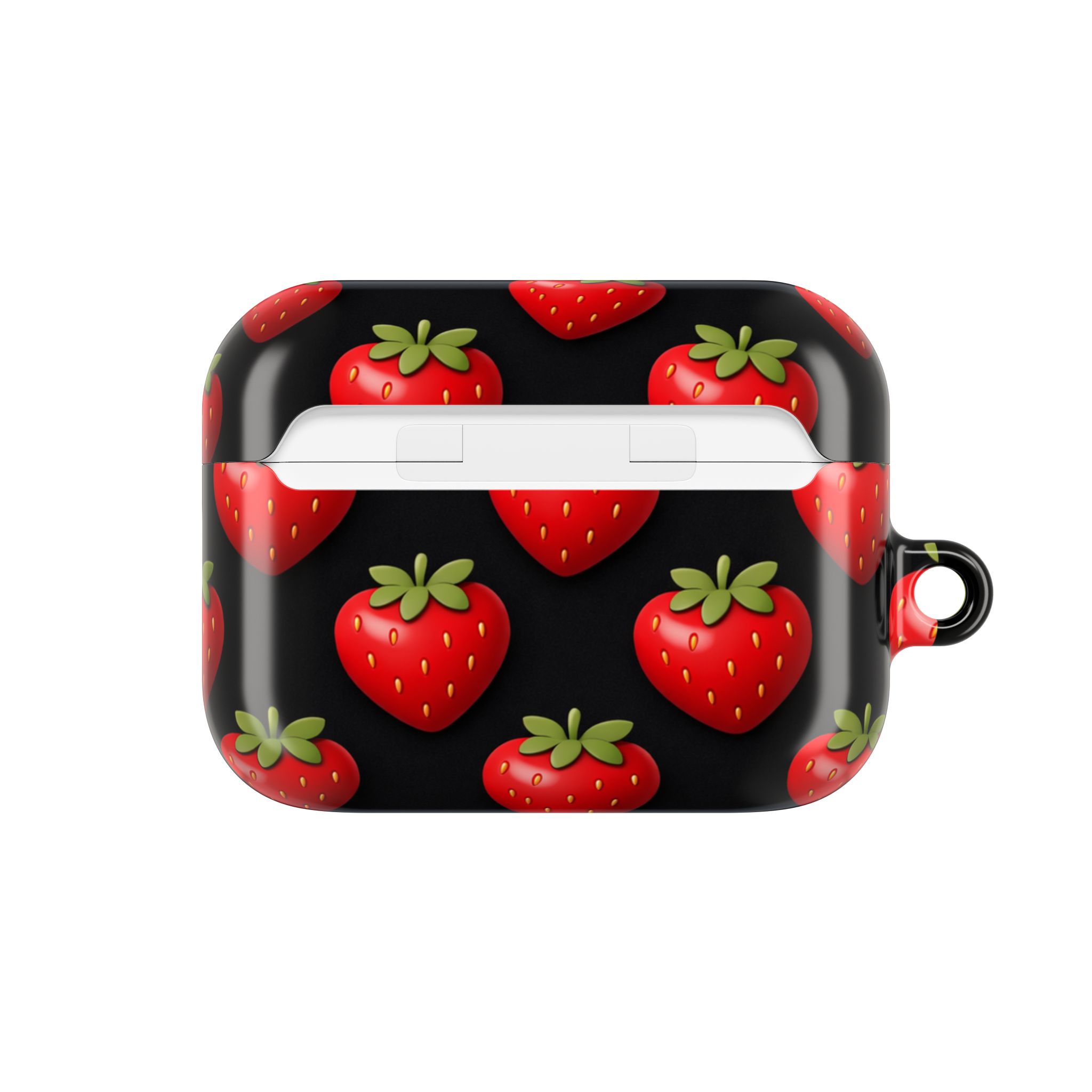 PICAPPO Red Strawberry Pattern AirPods Pro Case for Daily Use and Gifting - Image 6