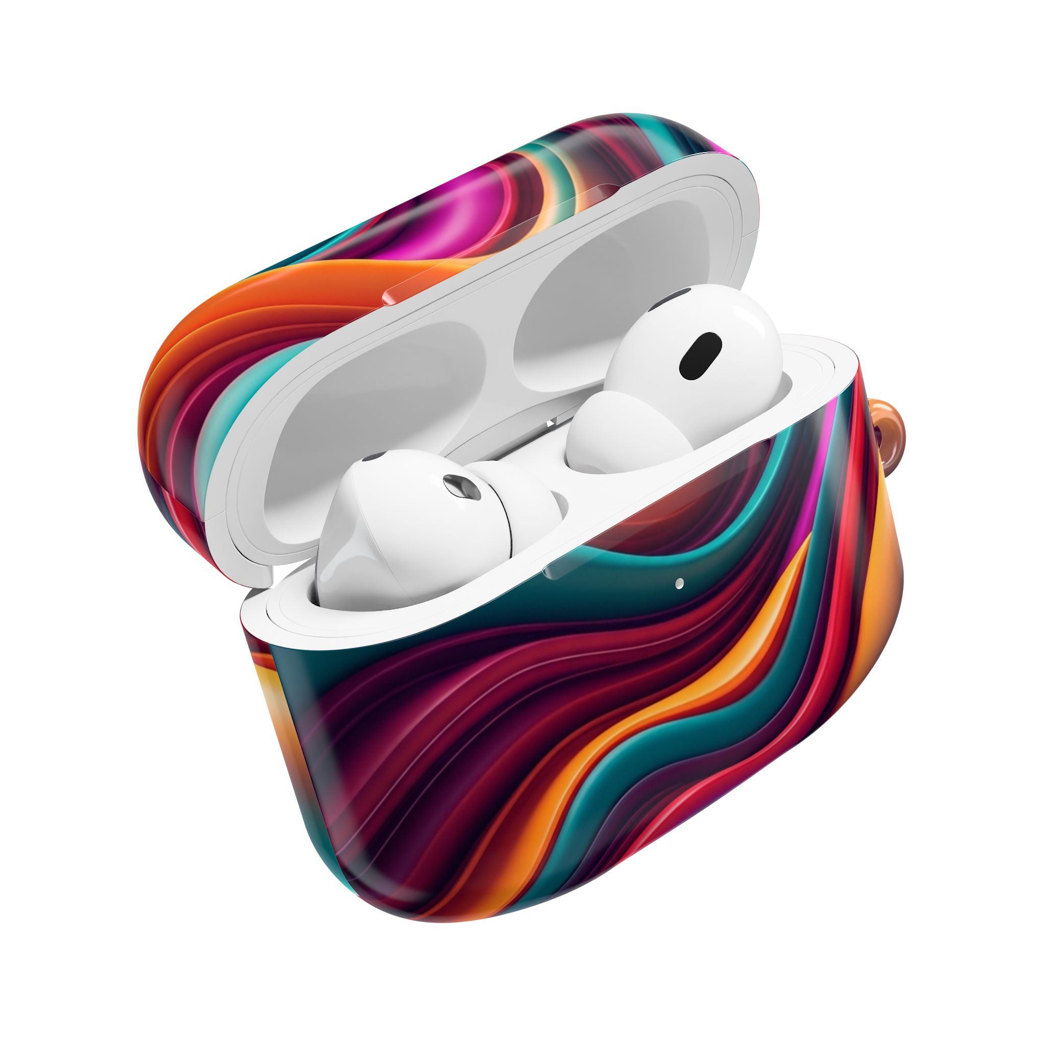 PICAPPO Vibrant Abstract AirPods Pro Case — Stylish Cover for Home, Office, and Travel - Image 4