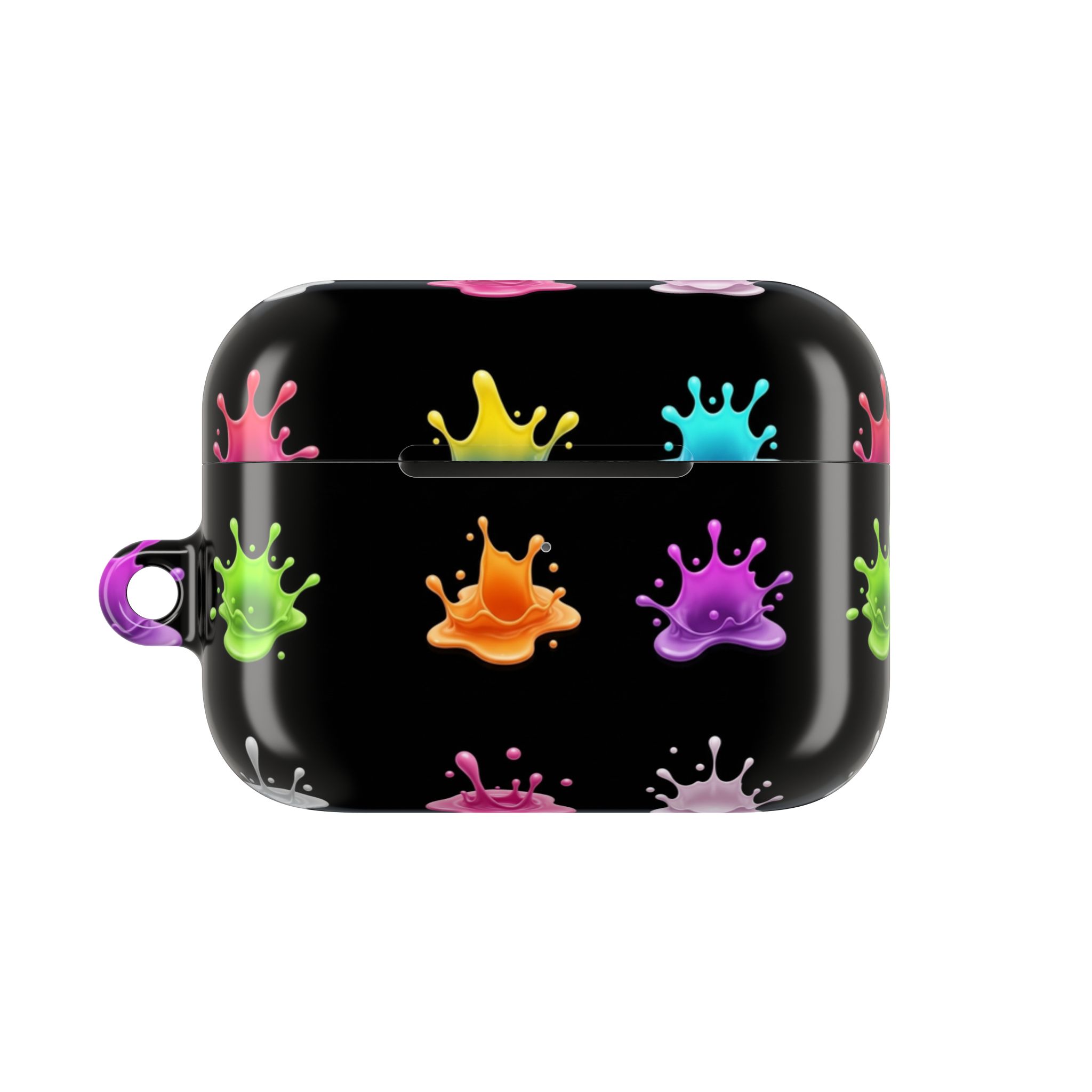 PICAPPO Neon Paint Splash AirPods Pro Case — Tough Protective Cover for Gym and Outdoor Use - Image 5