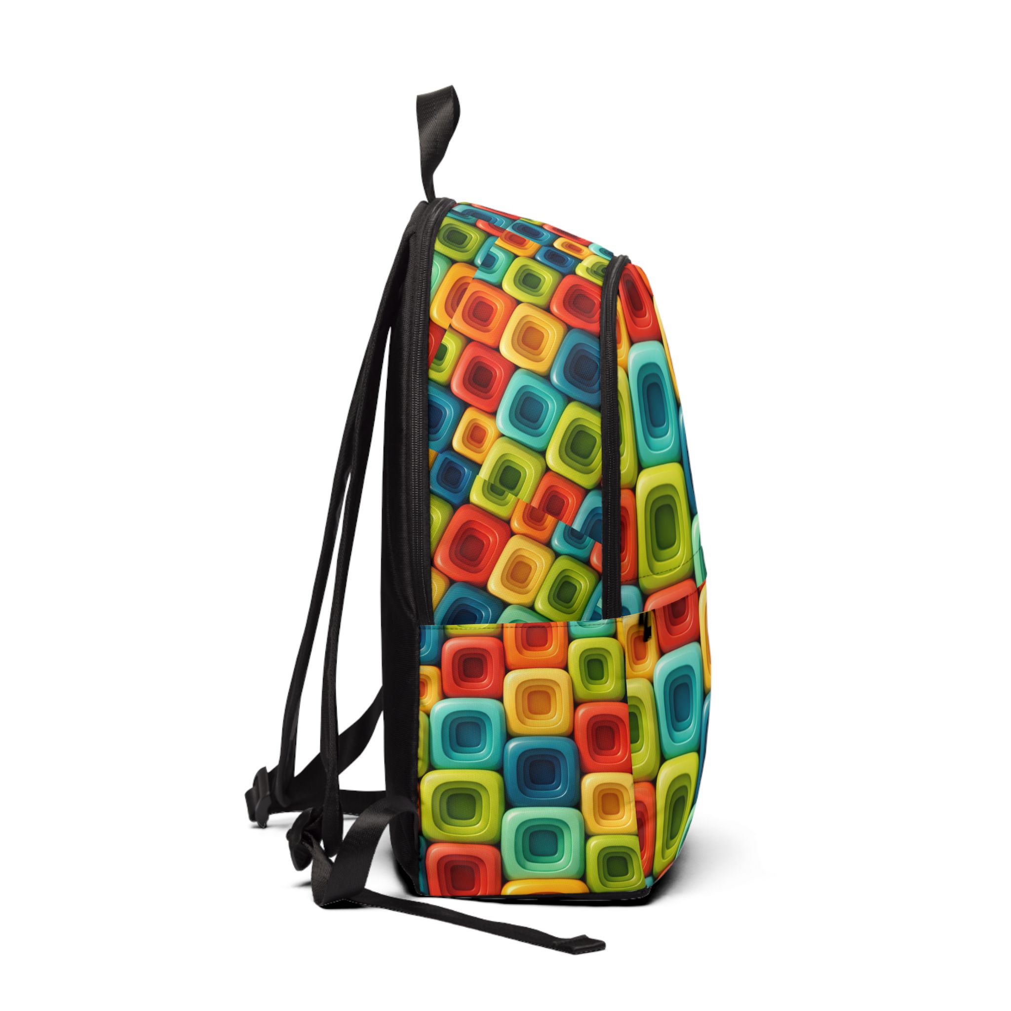 PICAPPO Laptop Travel Backpack for School — Colorblock Student Backpack Sleek, Lightweight, Water-Resistant Bag - Image 2