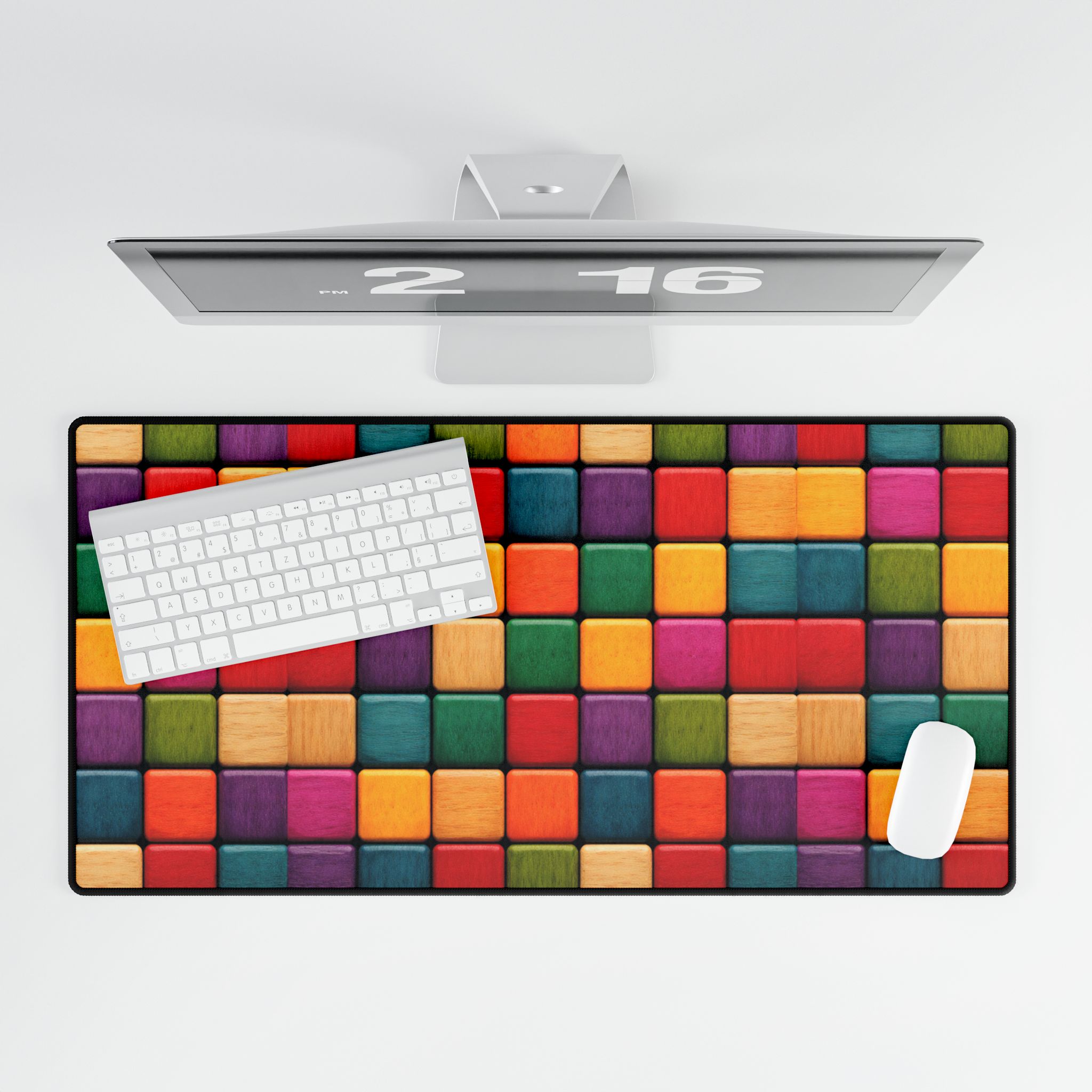 PICAPPO Desk Mat Pad Large Office Desk Mat, Large Mouse Pad for Work Desk and Study Table - Image 4