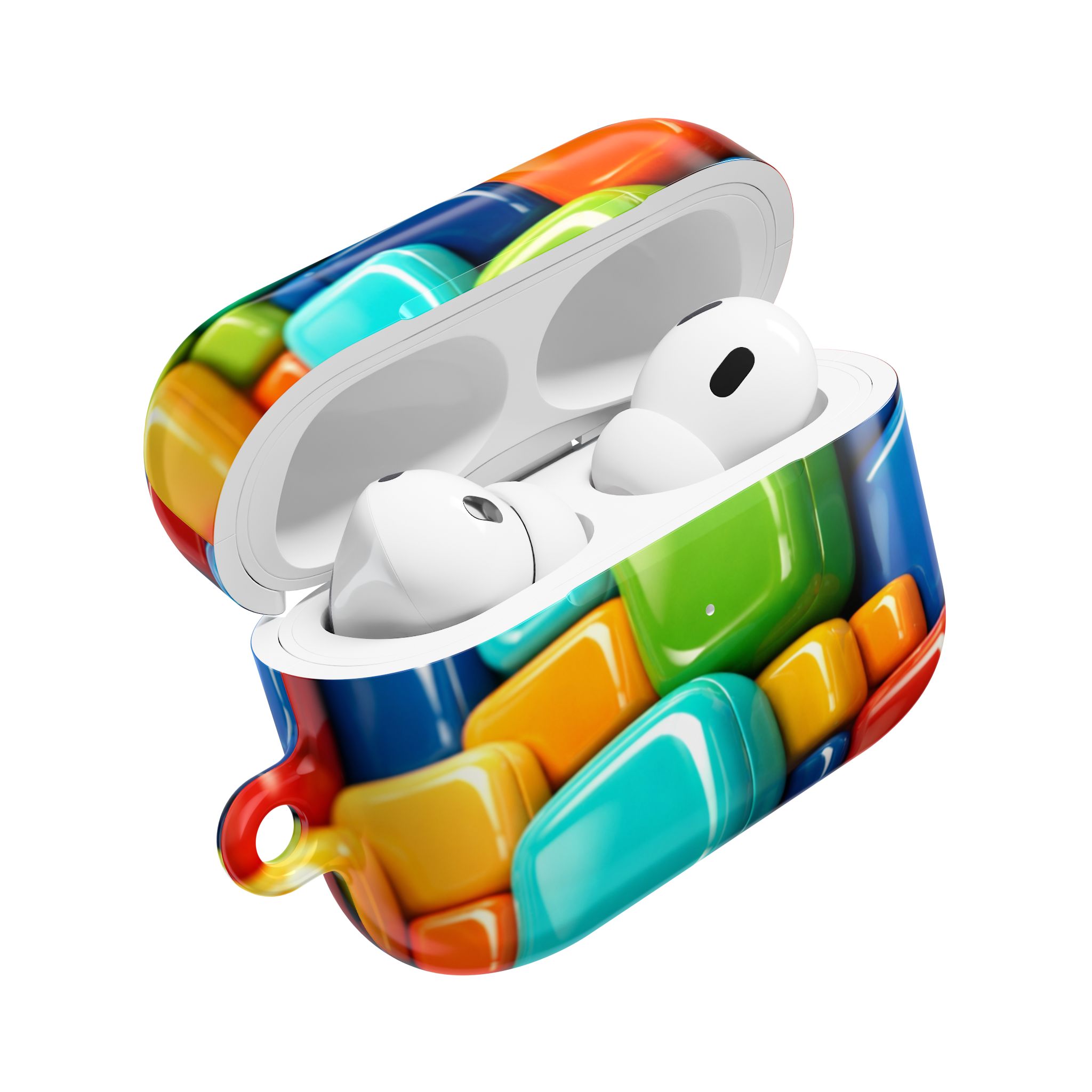 PICAPPO Durable AirPods Pro Protective Case Slim Wireless Earbuds Cover with Clip for Everyday Carry - Image 8