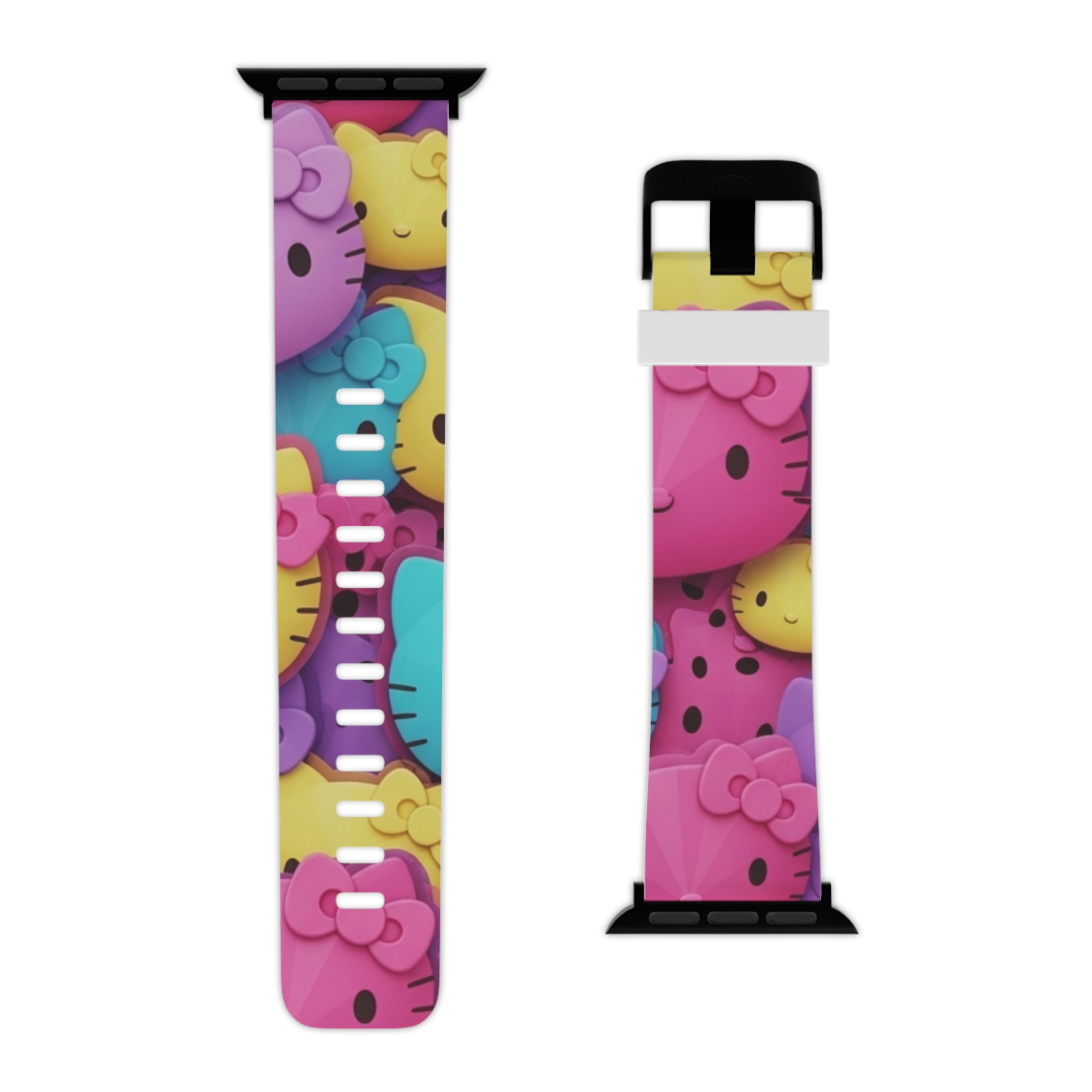 PICAPPO Hello Kitty Band For Apple Watch for Students Comfortable Reliable Grip - Image 2