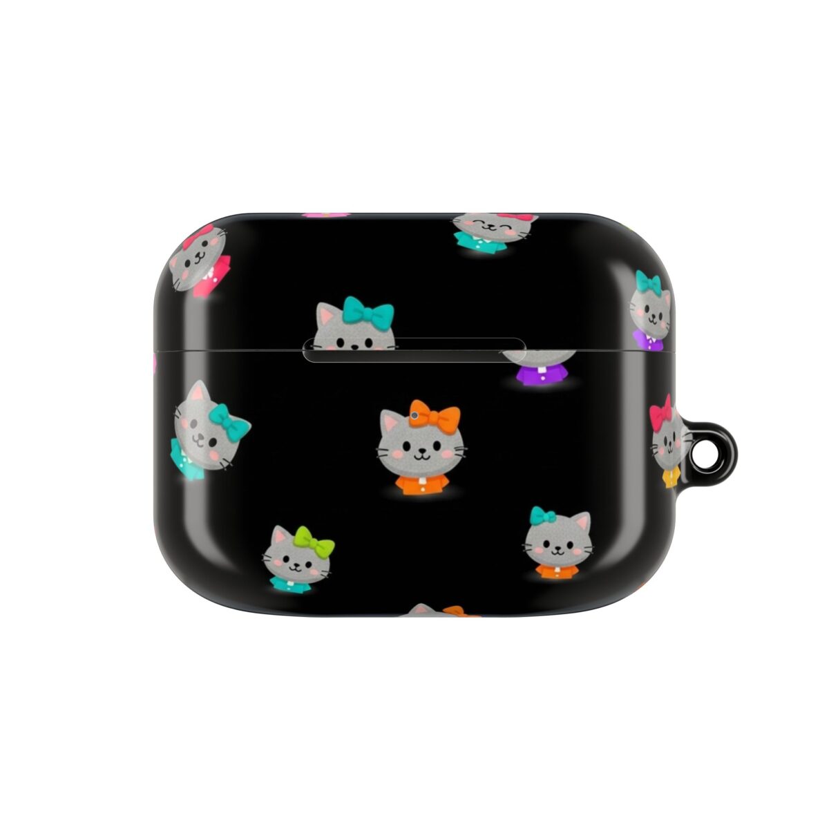 PICAPPO Cute Kitty Pattern AirPods Pro Case — Playful and Protective Cover