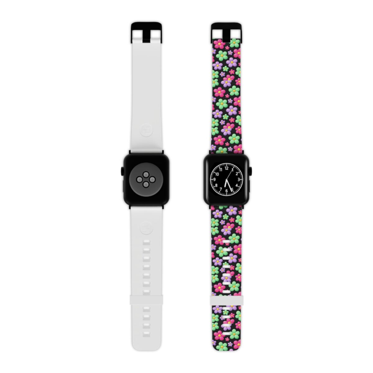 PICAPPO Band For Apple Watch Flower Bubble Pattern for Casual Daily Comfort