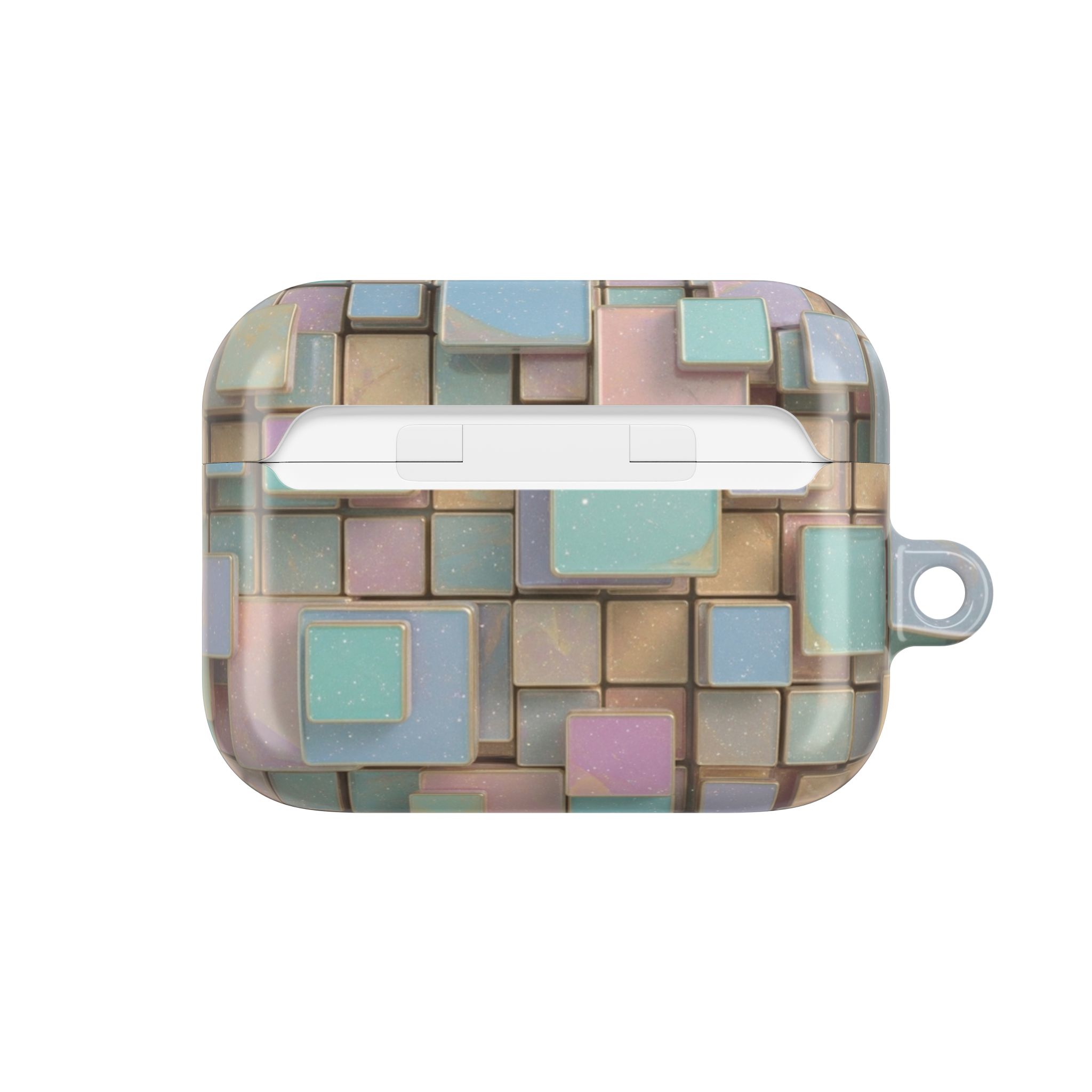 PICAPPO Pastel Geometric AirPods Pro Case — Chic and Protective Case for Home and Office - Image 6