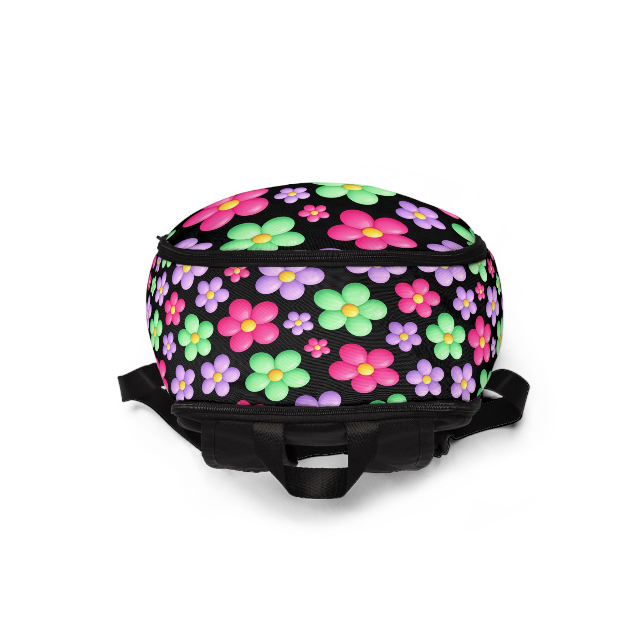 PICAPPO Laptop Travel Backpack for School — Flower Student Backpack Lightweight, Waterproof Daily Protection Bag - Image 4