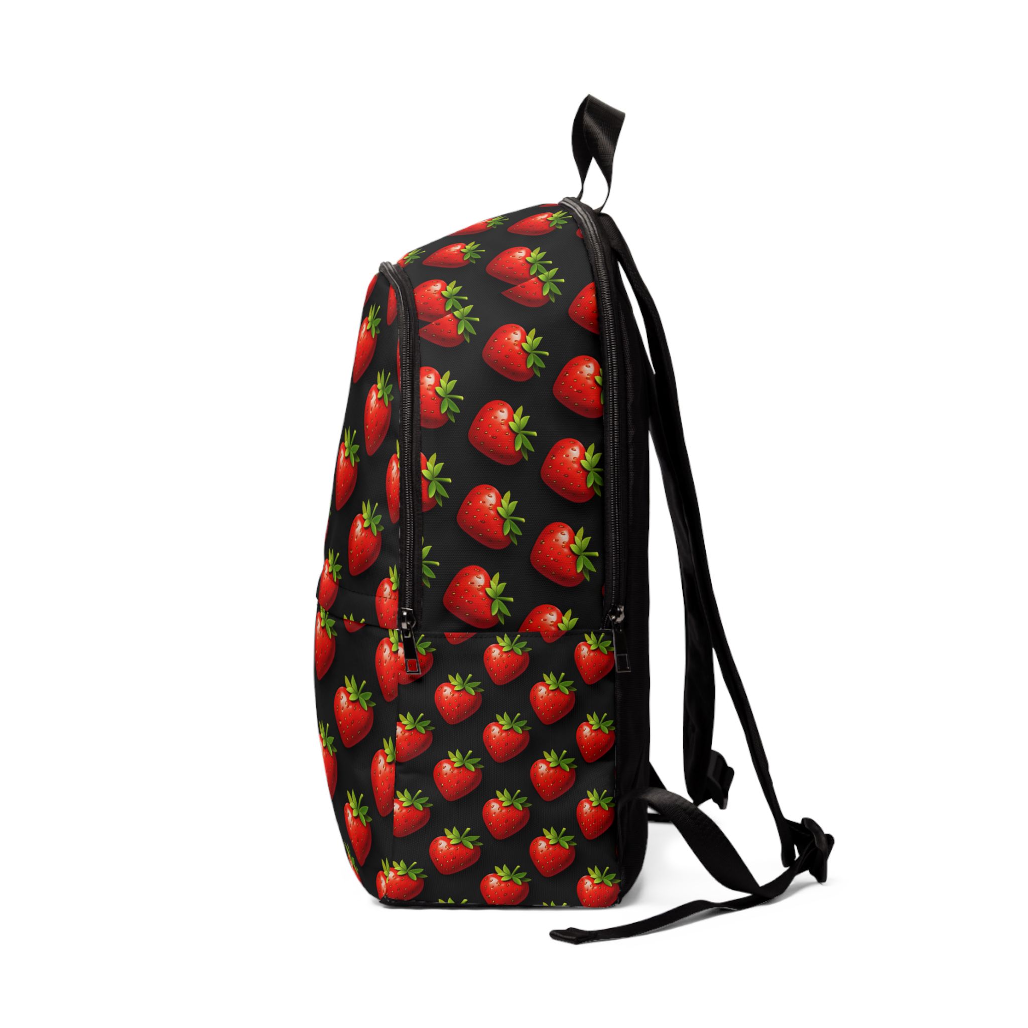 PICAPPO Laptop Travel Backpack for School — Strawberry Pattern Student Backpack Lightweight Comfort Bag - Image 3