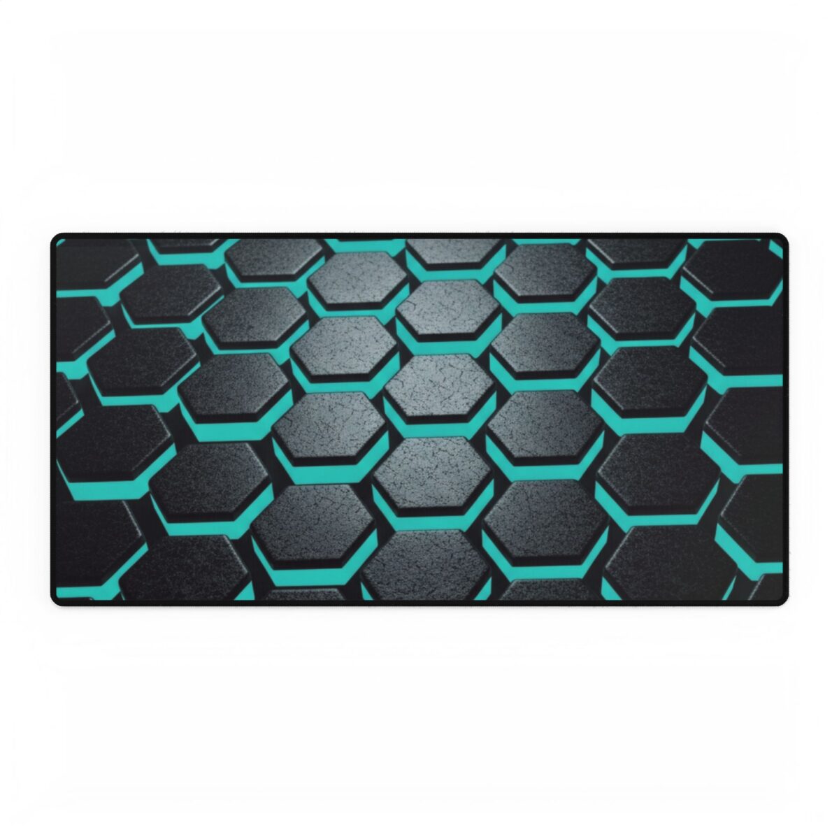 PICAPPO Hex Tech Desk Mat Pad Large Keyboard Desk Mat for Focused Work, Office and Gaming Desk Mat