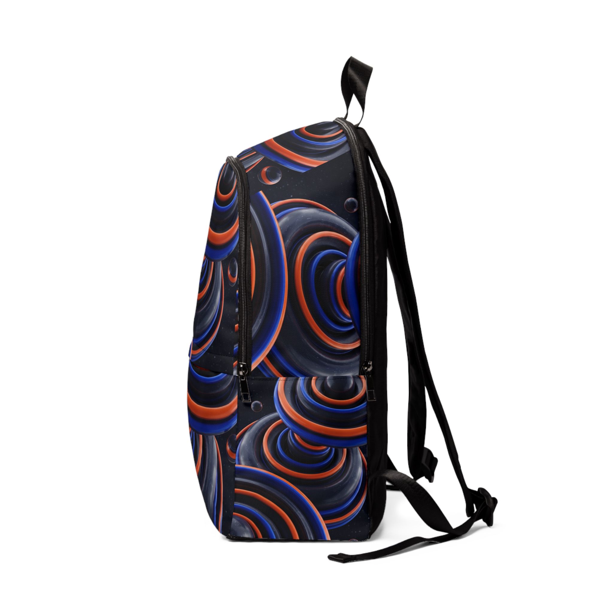 PICAPPO Laptop Travel Backpack for School Neon Swirl Student Backpack with Ergonomic Design and Lightweight, Protective Bag - Image 3