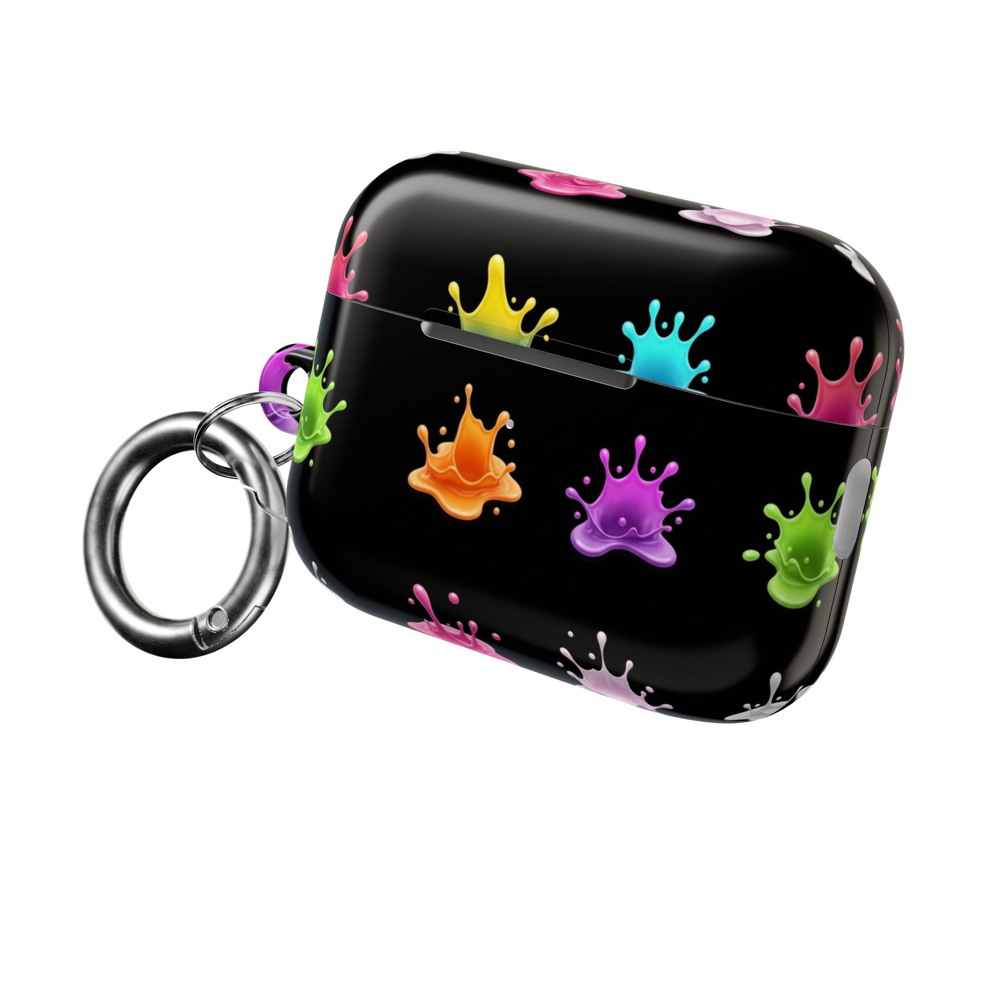 PICAPPO Neon Paint Splash AirPods Pro Case — Tough Protective Cover for Gym and Outdoor Use - Image 7