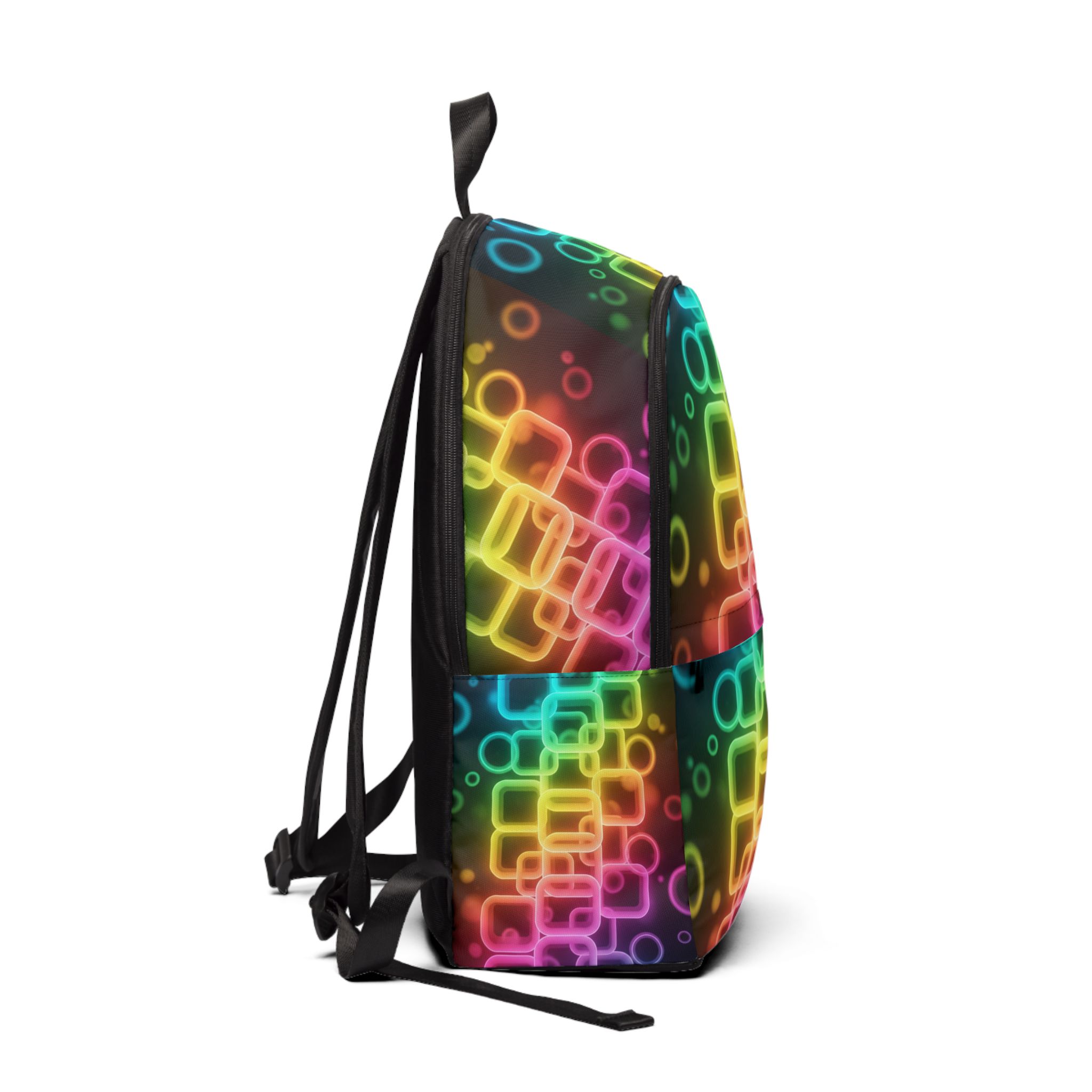 PICAPPO Neon Glow Laptop Travel Backpack for School, Reliable, Weather-Resistant Bag for Students - Image 2