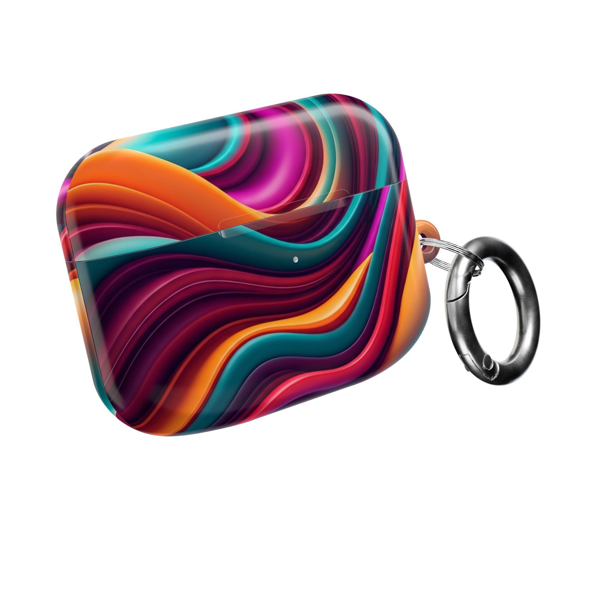 PICAPPO Vibrant Abstract AirPods Pro Case — Stylish Cover for Home, Office, and Travel - Image 3