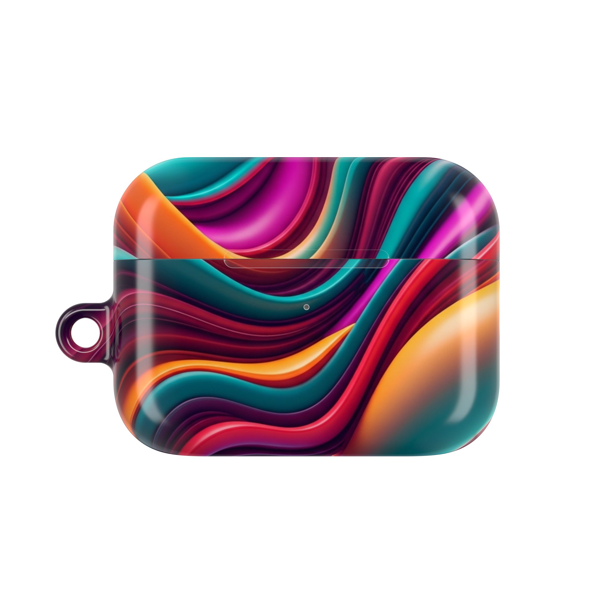 PICAPPO Vibrant Abstract AirPods Pro Case — Stylish Cover for Home, Office, and Travel - Image 5
