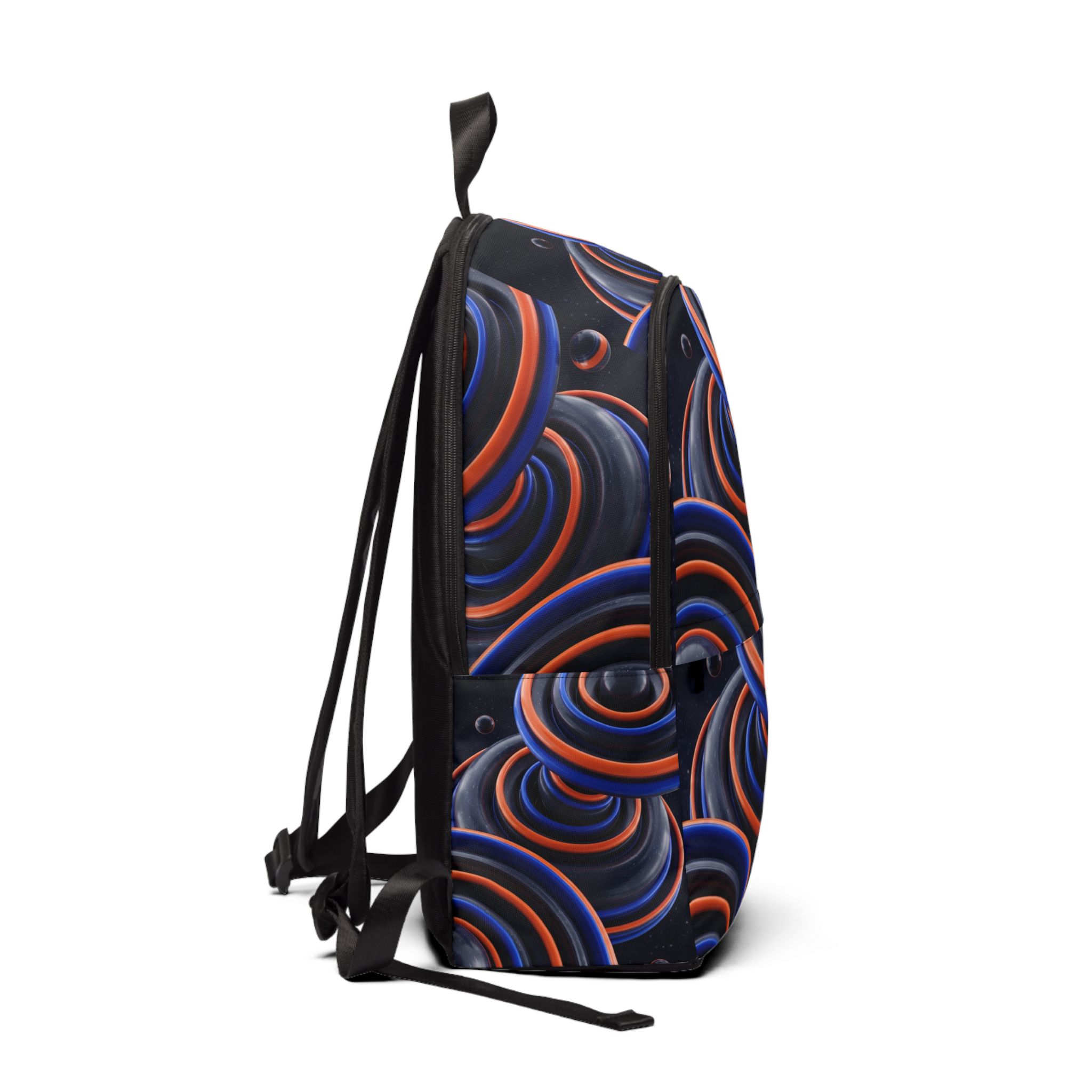 PICAPPO Laptop Travel Backpack for School Neon Swirl Student Backpack with Ergonomic Design and Lightweight, Protective Bag - Image 2