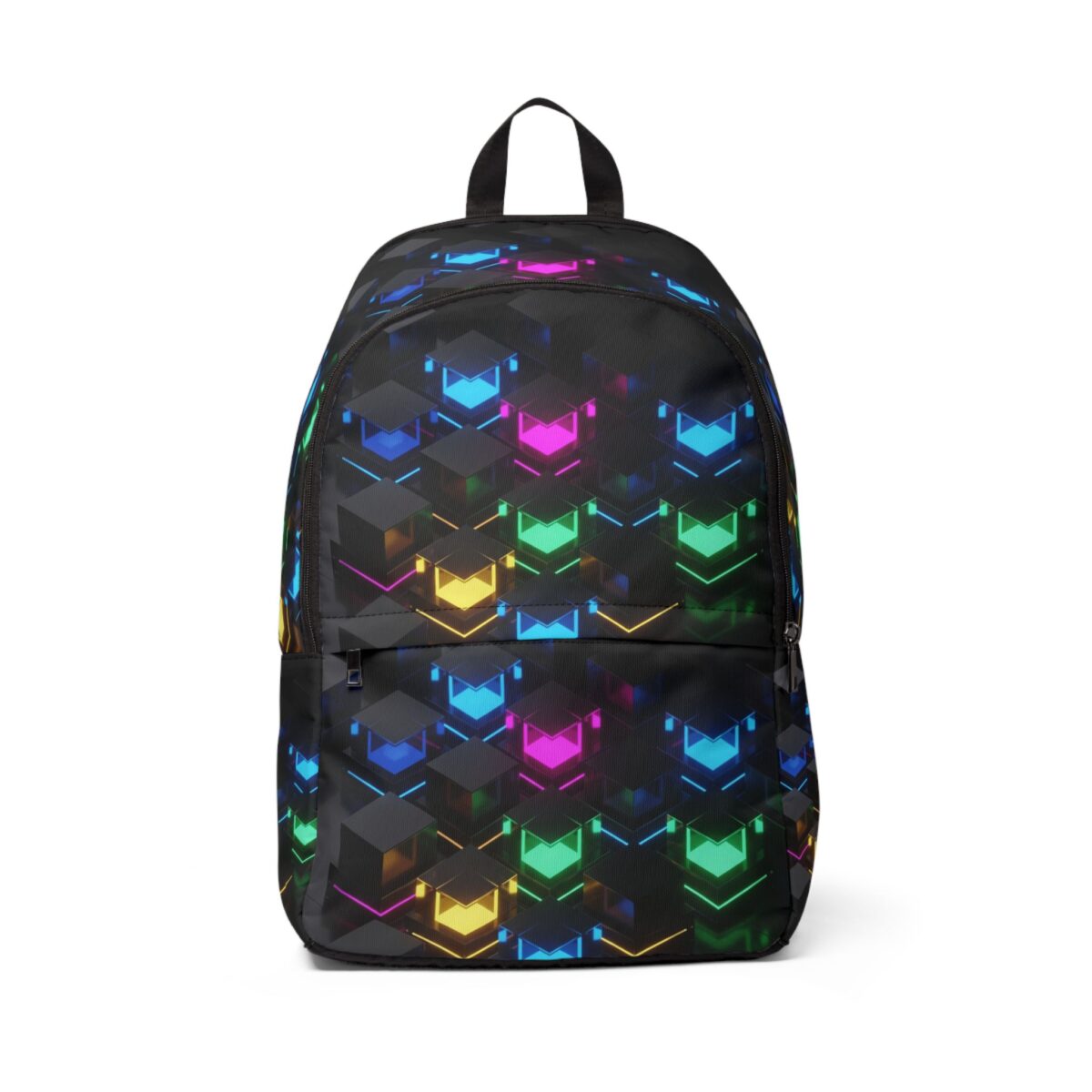 PICAPPO Laptop Travel Backpack for School Neon Led Glow Student Backpack Durable, Travel-Friendly Bag