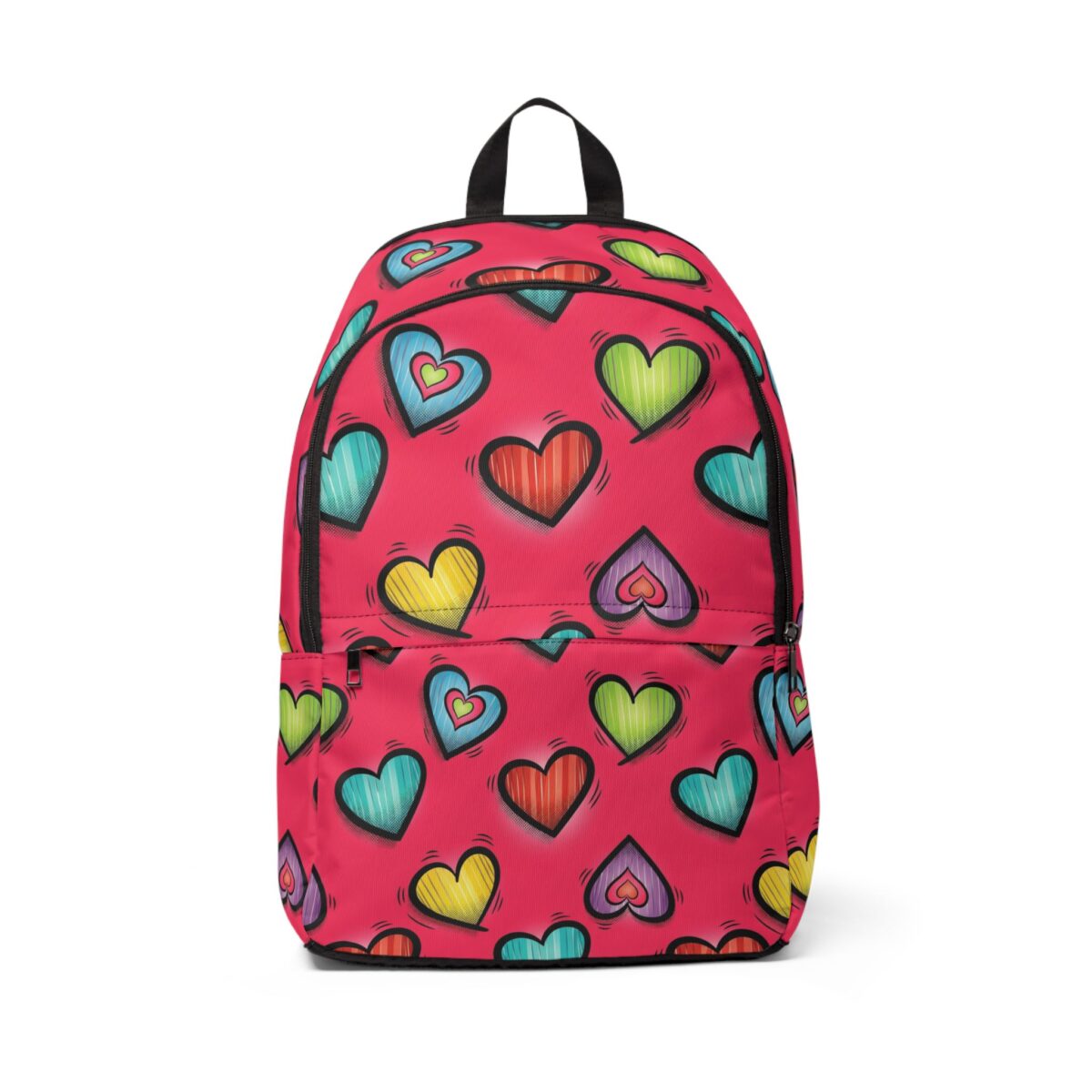 PICAPPO Love Valentine Laptop Travel Backpack for School, Sleek, Durable Backpack Bag