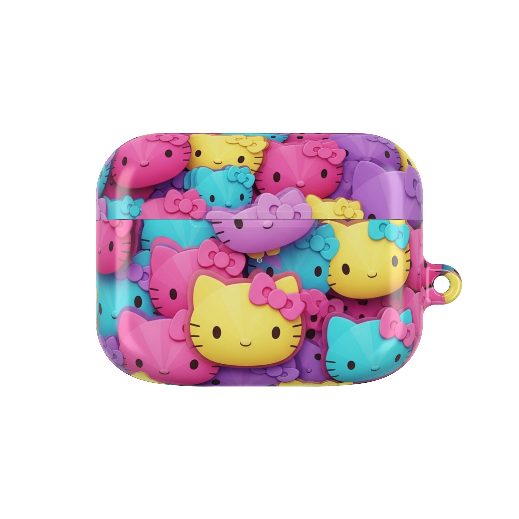 PICAPPO Hello Kawaii Kitty AirPods Pro Case — Confident Protective Case