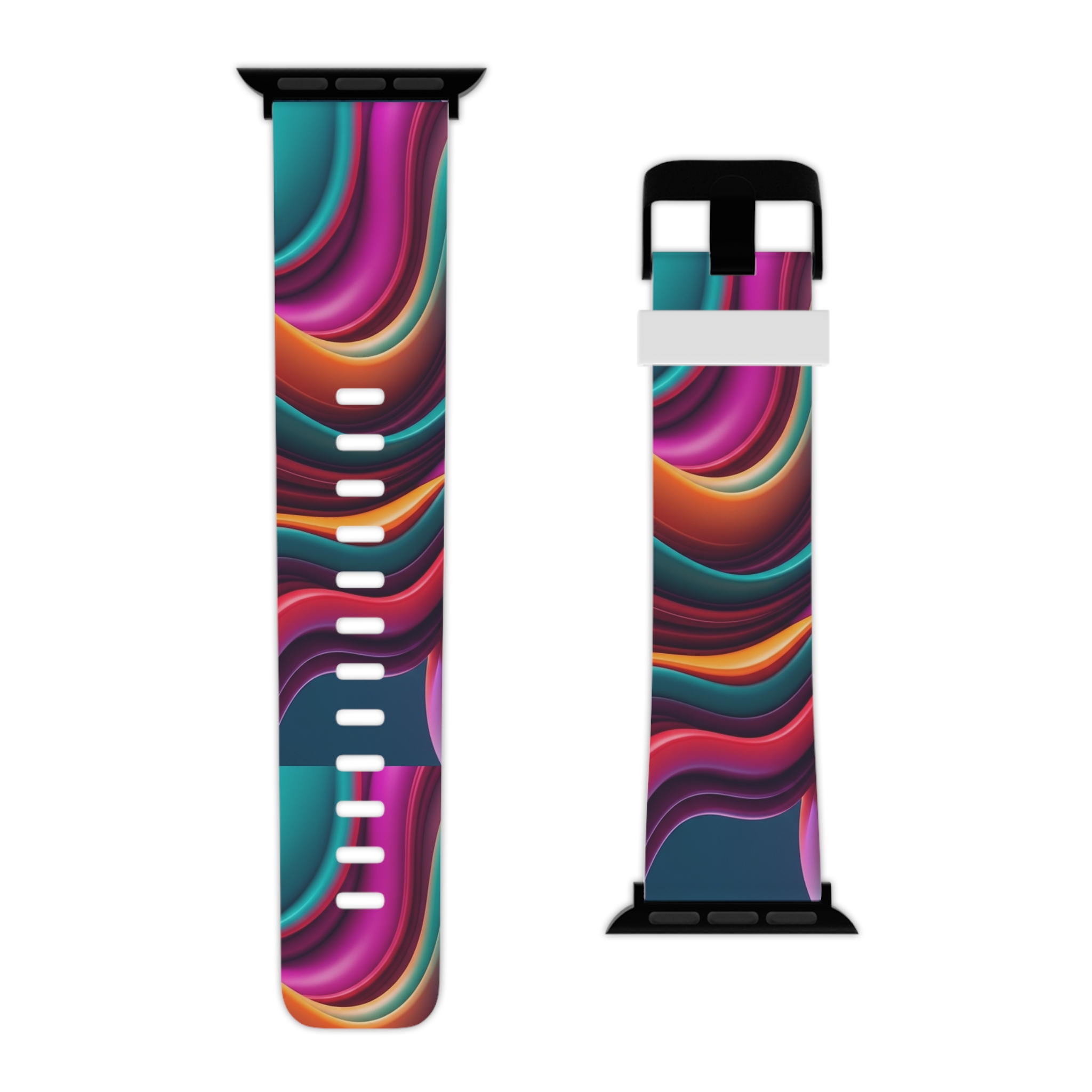 PICAPPO Band For Apple Watch for Everyday Use Long-Lasting Comfort Tough Build Reliable Feel - Image 2