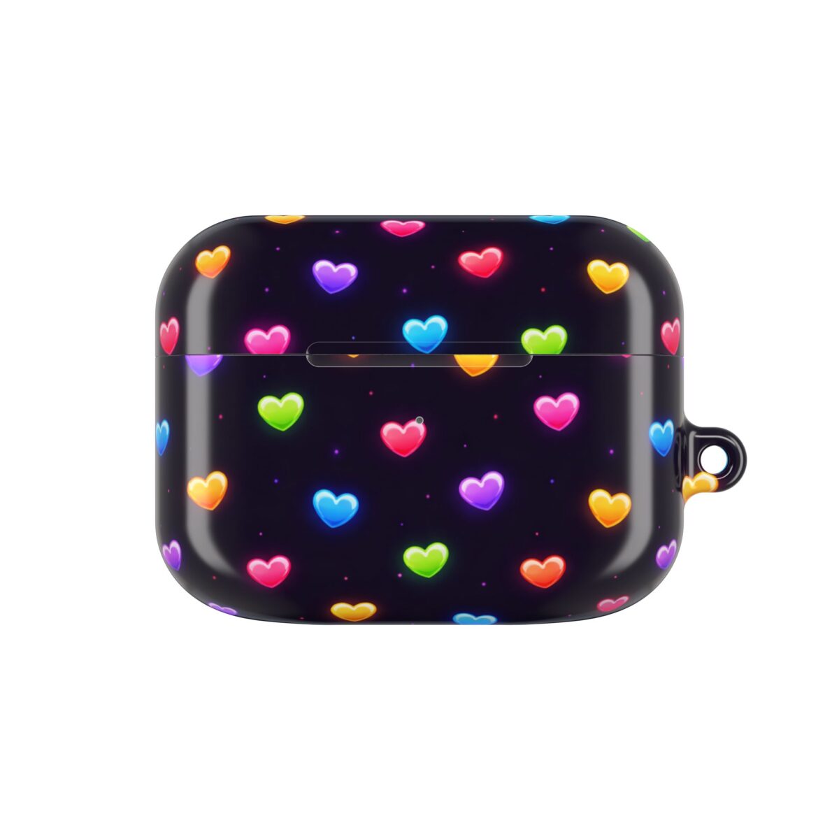 PICAPPO Scratch-Resistant Gloss Cover for AirPods Pro Case — Heart Love Gifting Slim Protection