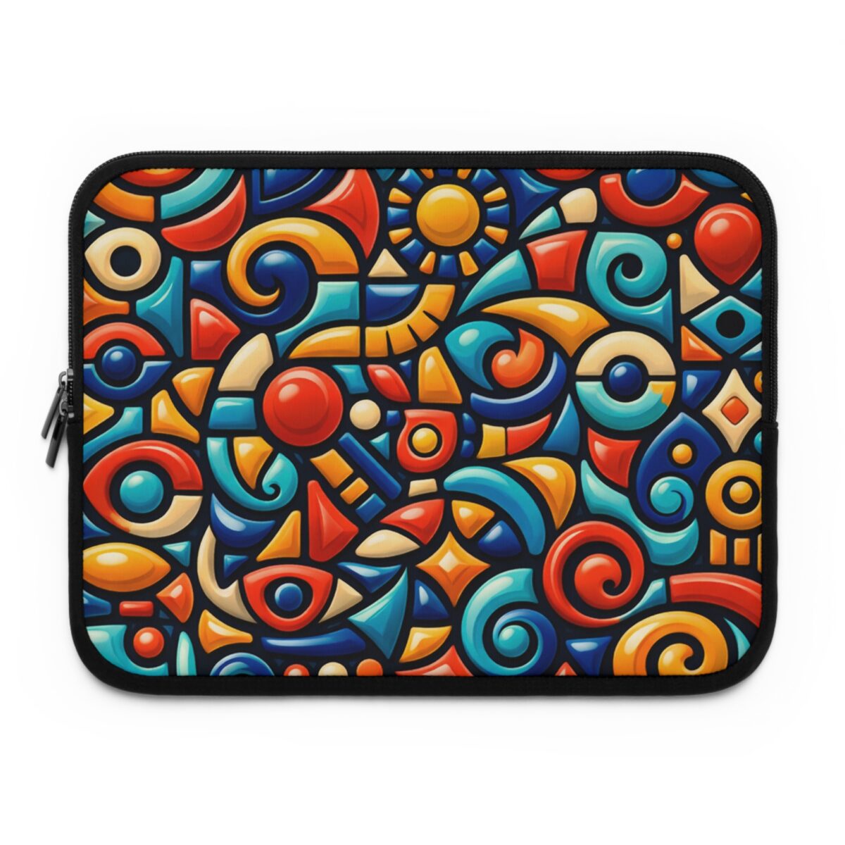 PICAPPO Laptop Sleeve Case 13 15 Inch, Water-Resistant Neoprene Laptop Cover for Students and Office Use