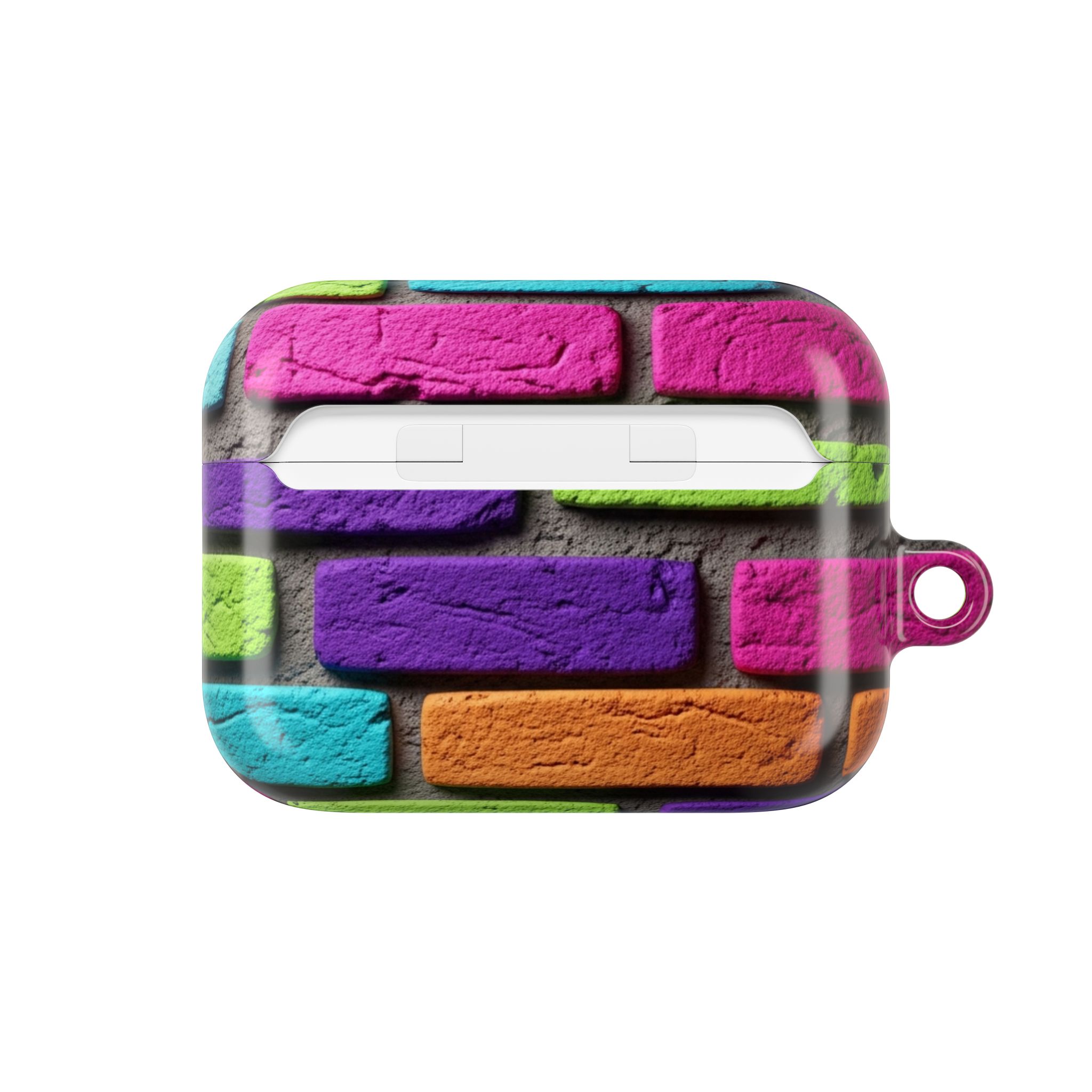 PICAPPO Colorful Brick AirPods Pro Case — Protective Cover for Stylish On-the-Go Use - Image 6