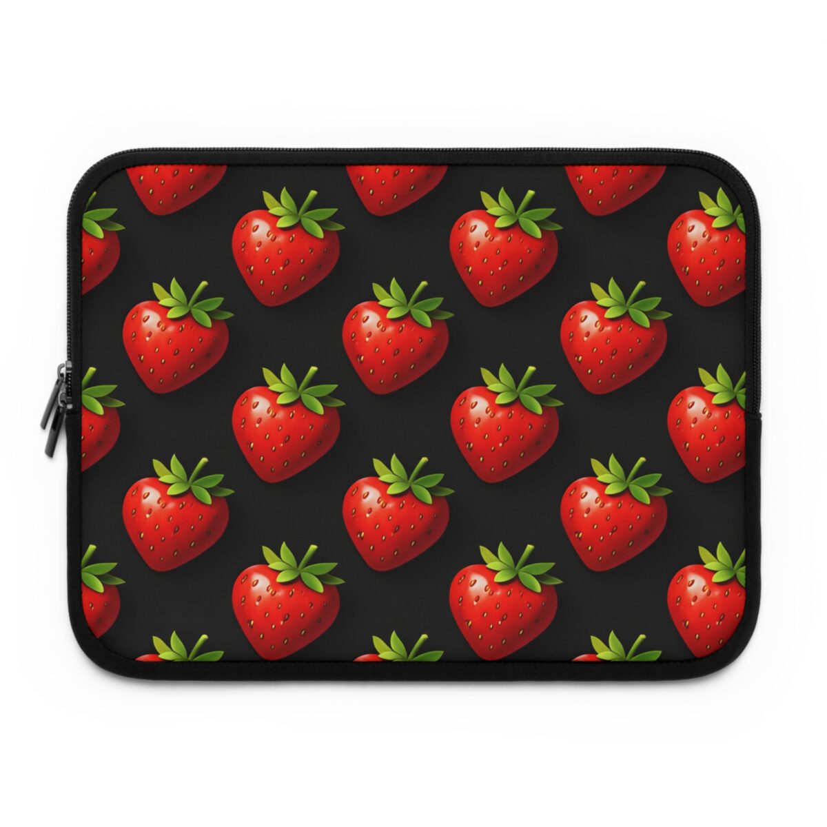 PICAPPO Laptop Sleeve Case for Slim Travel Packing – Lightweight Strawberry Pattern Laptop Cover