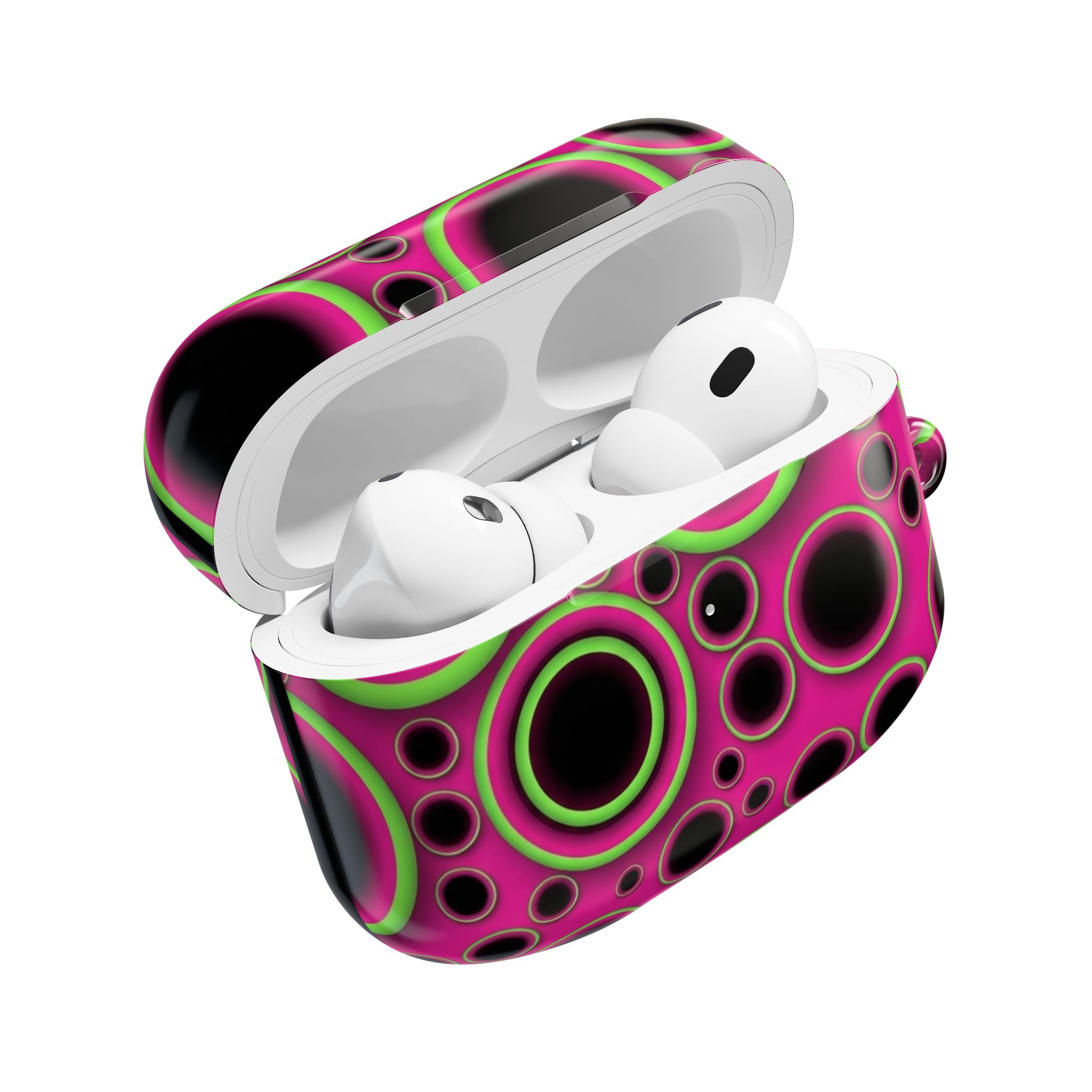 PICAPPO Neon Bubble AirPods Pro Case — Vibrant Protective Cover for Teens and Young Adults - Image 4