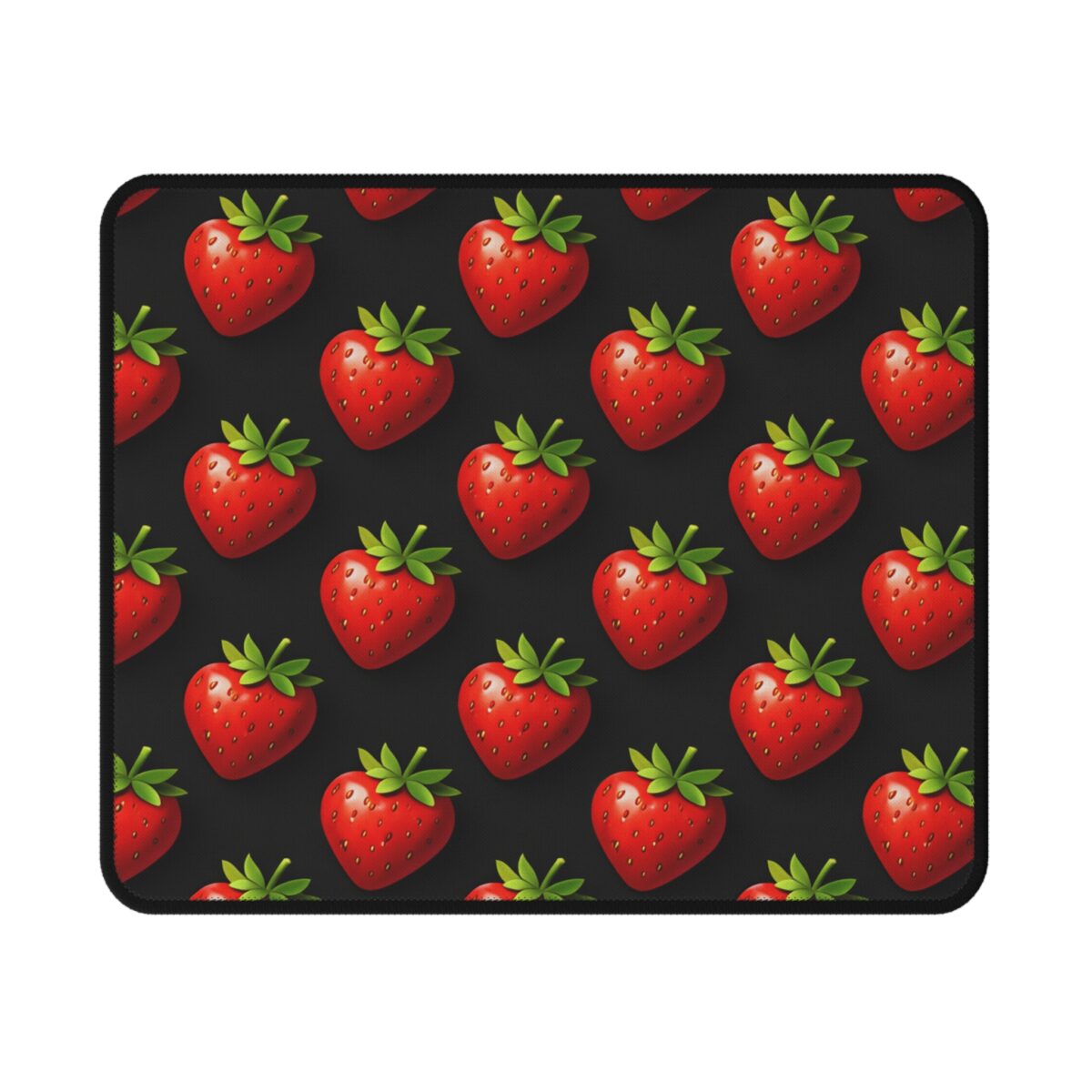 PICAPPO Gaming Mouse Pad Desk Mat Strawberry Pattern for Desk Protection, Large Non-Slip Surface for Safer Daily Use